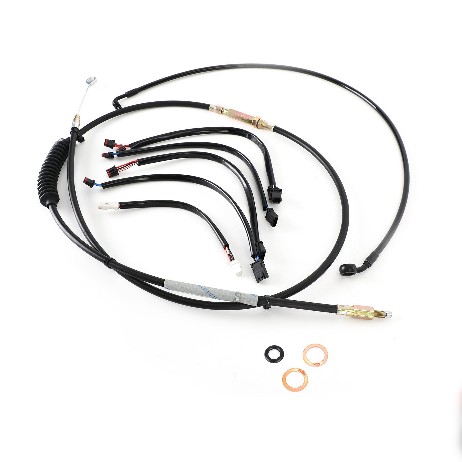 Kit de cables de manillar de 16" para Harley Low Rider S FXLRS 114 2020-2021 Genérico