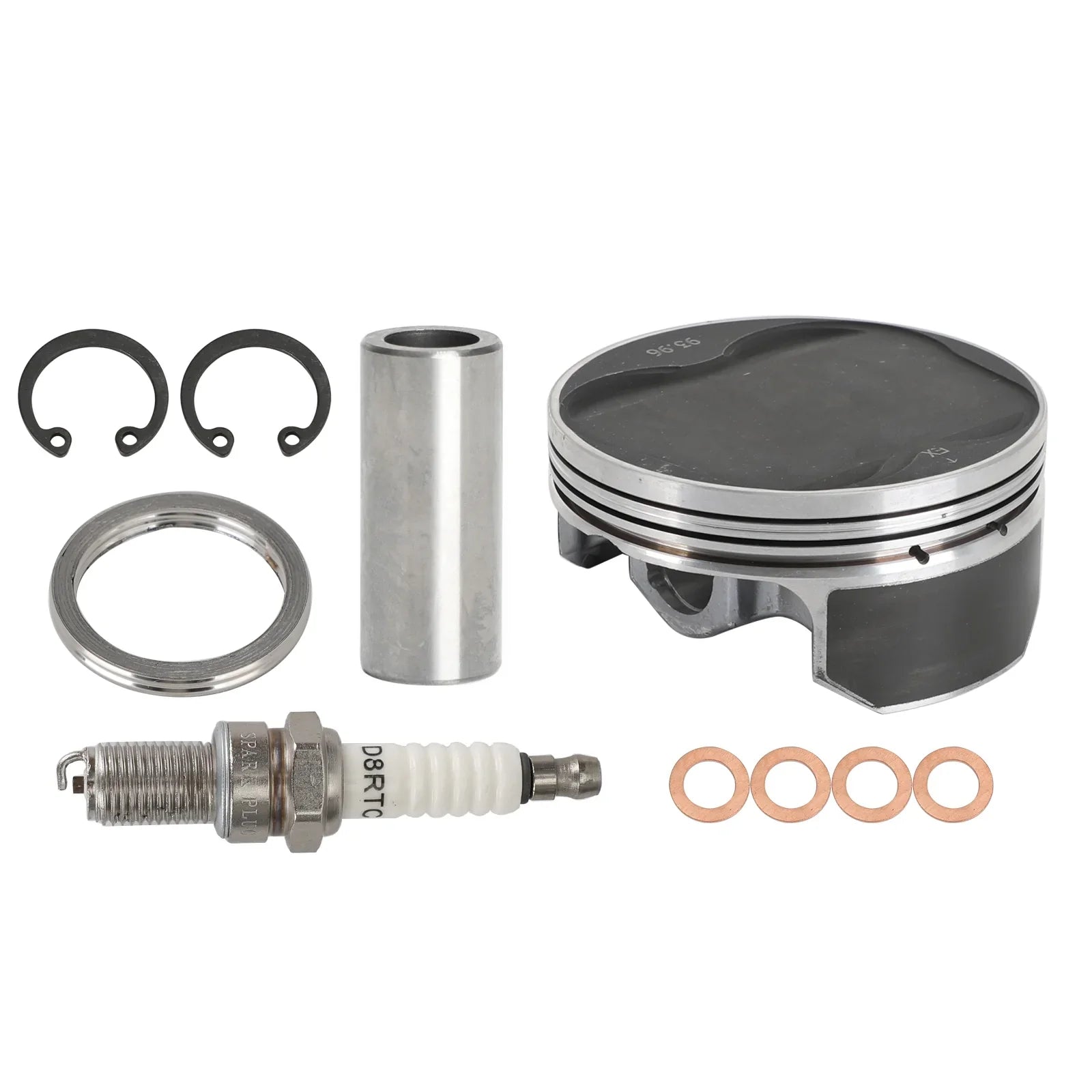 Kit guarnizioni pistone cilindro Big Bore 434cc per Suzuki DR-Z 400 DRZ400 2000-2021 Generico