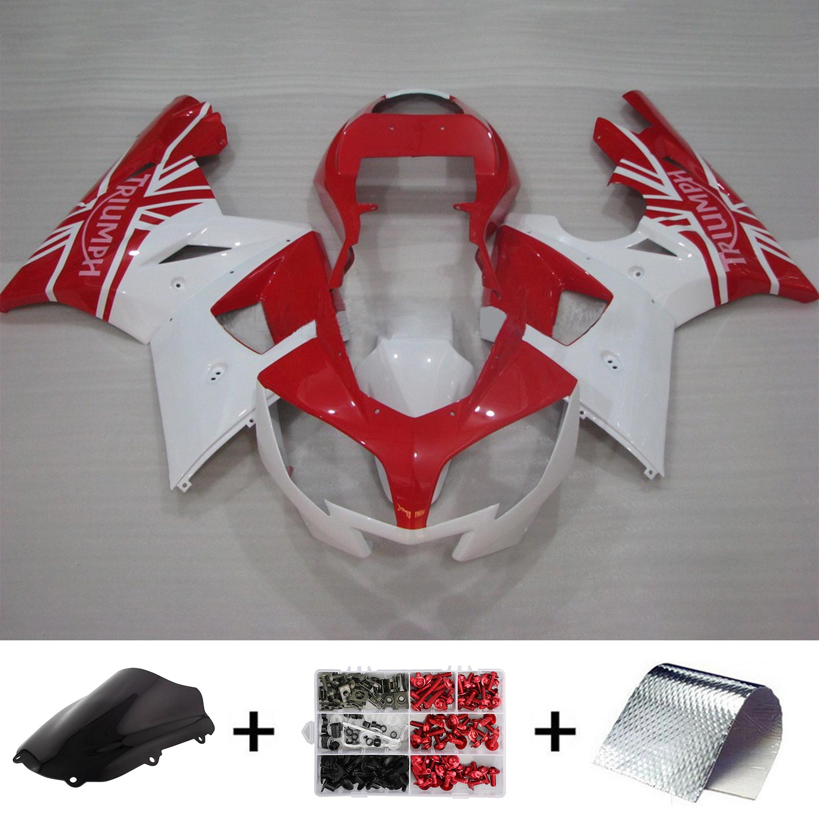 Kit de carénage Amotopart 2002-2005 Triumph Daytona 600