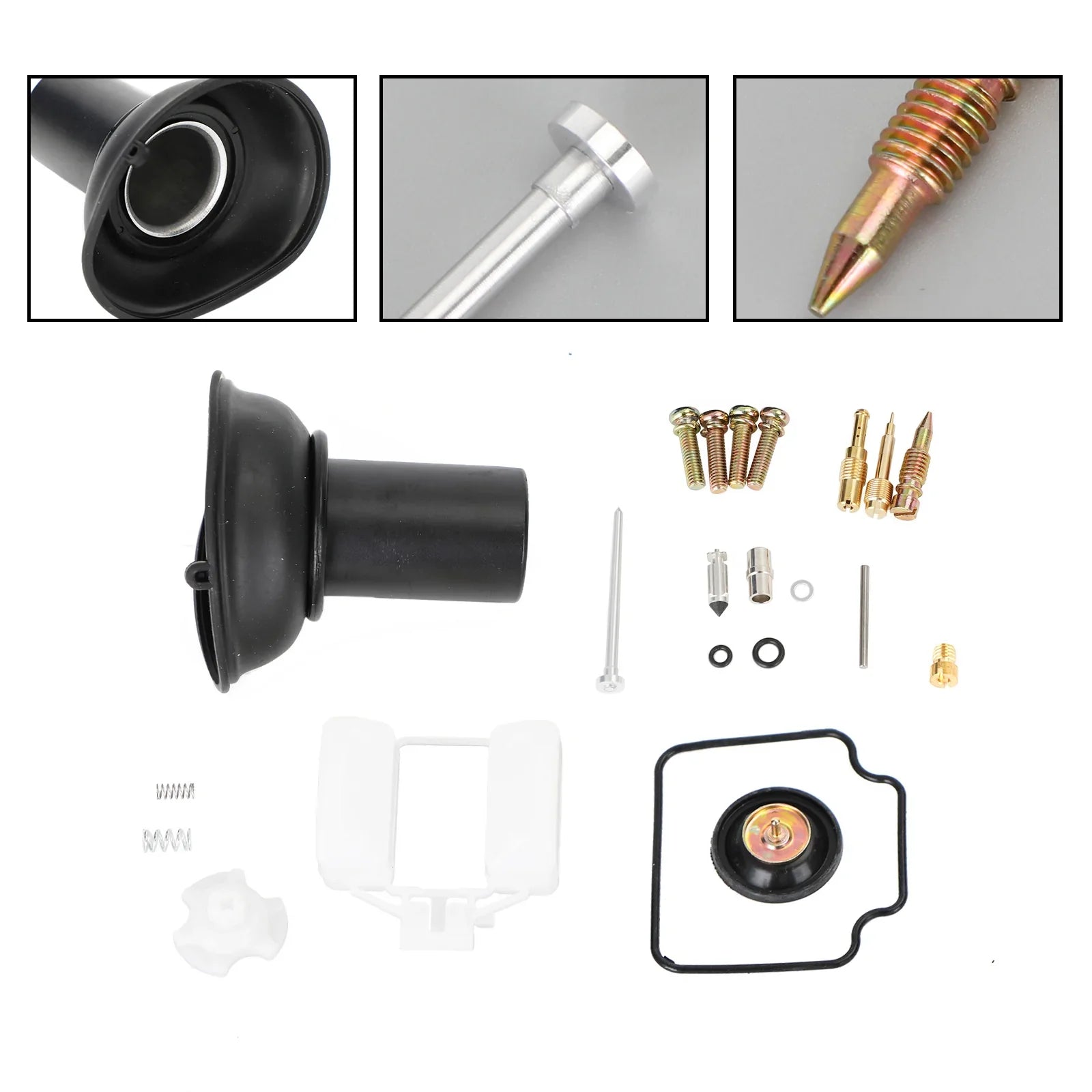 Kit de reconstrucción de carburador para motocicleta Honda CBX250 Twister Cilindro Genérico