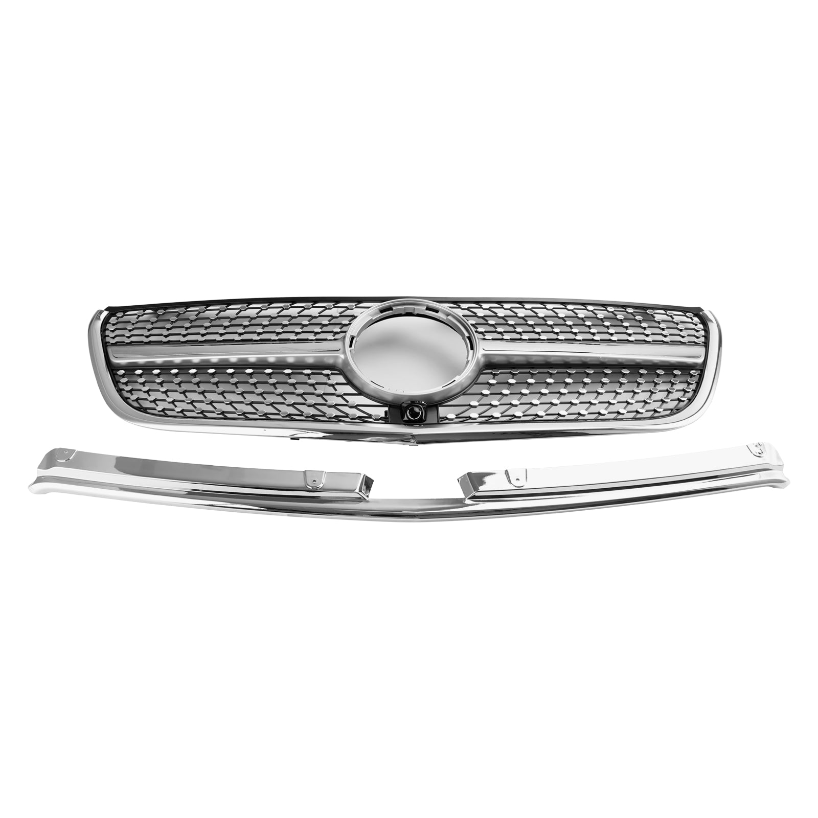 Grille de pare-chocs avant en diamant pour Mercedes Vito W447 2015-2019 GT Stlye