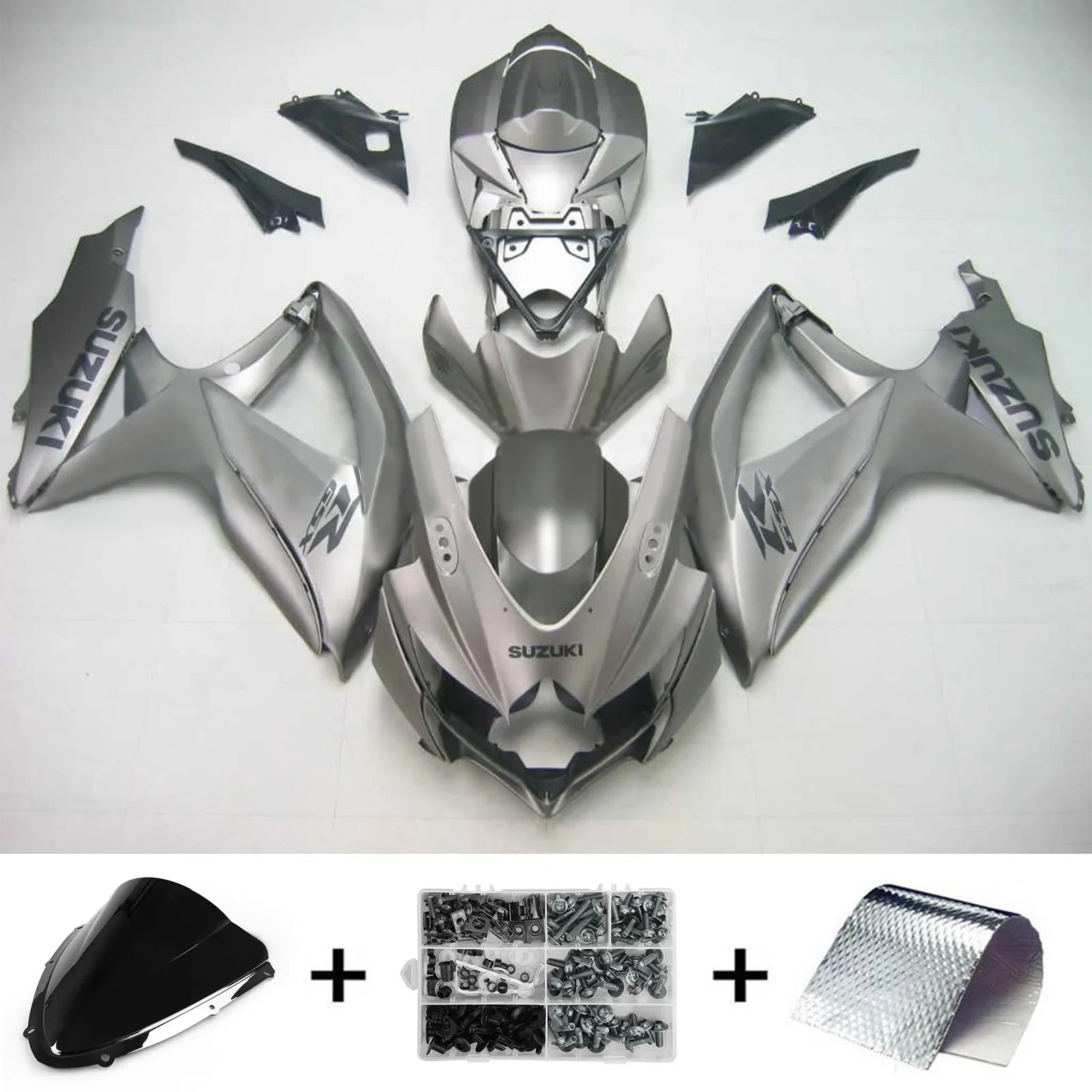 Amotopart Suzuki GSXR 600/750 2008-2010 Kit Carenado Plastico ABS K8