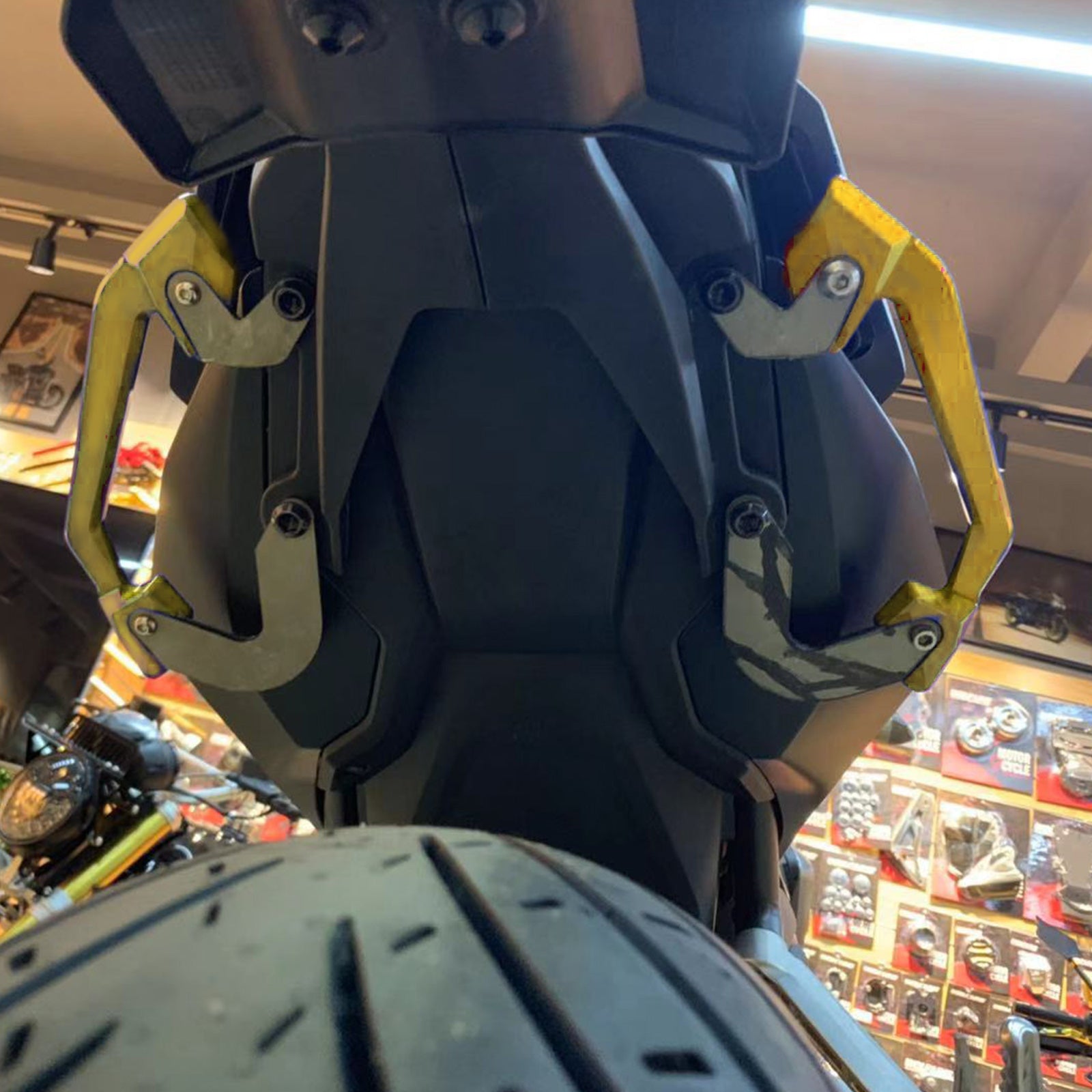 Support de main d'accoudoir de passager arrière de moto pour Honda CB650R 2019-2020 générique