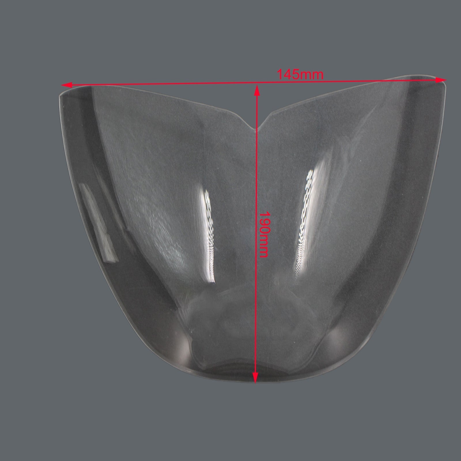 Protezione lente faro anteriore adatta per Yamaha Mt-25 15-21 Mt-03 15-19 Fumo generico