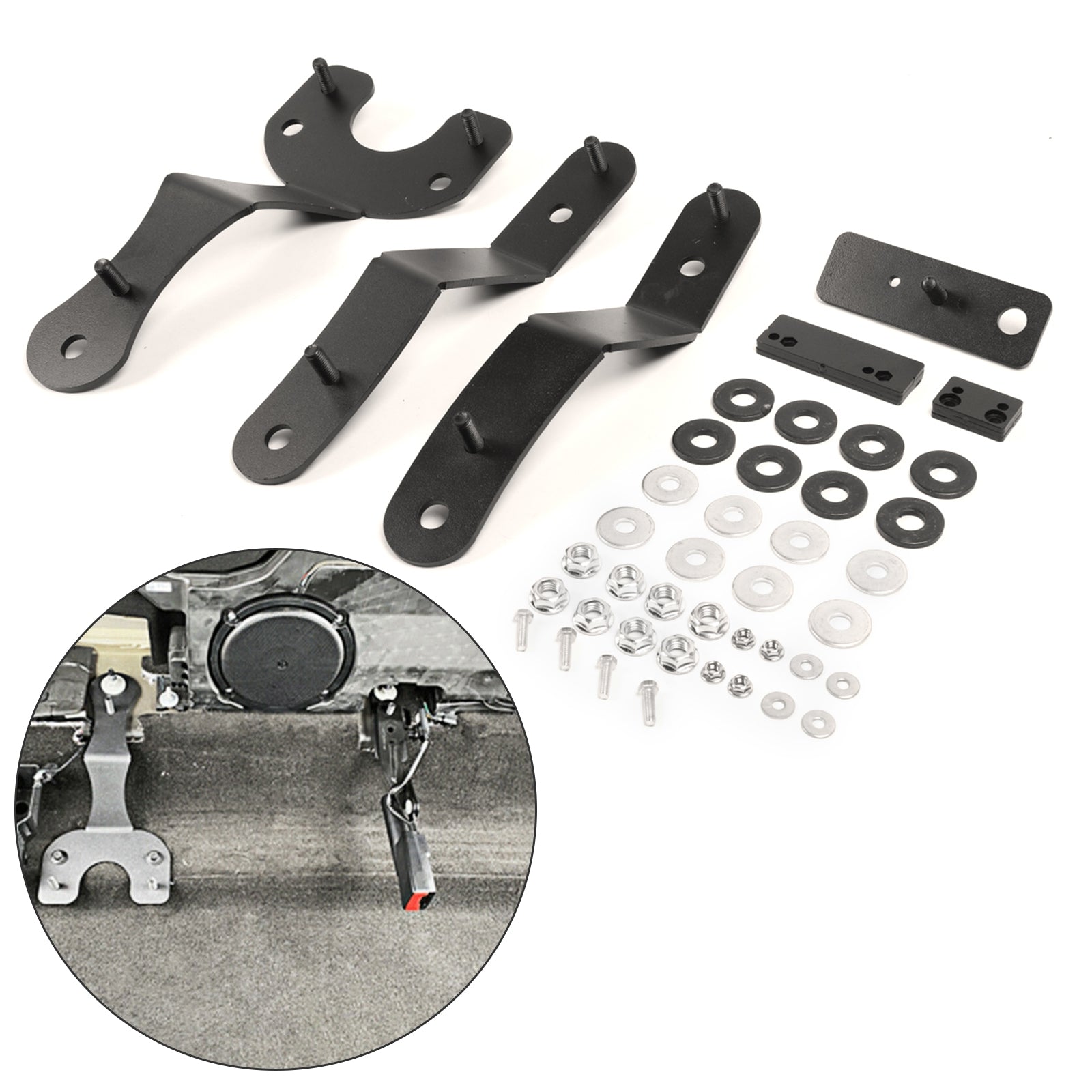 Ensembles de Kit 'inclinaison de siège arrière de réglage noir pour Ford F150 2015-2019 générique