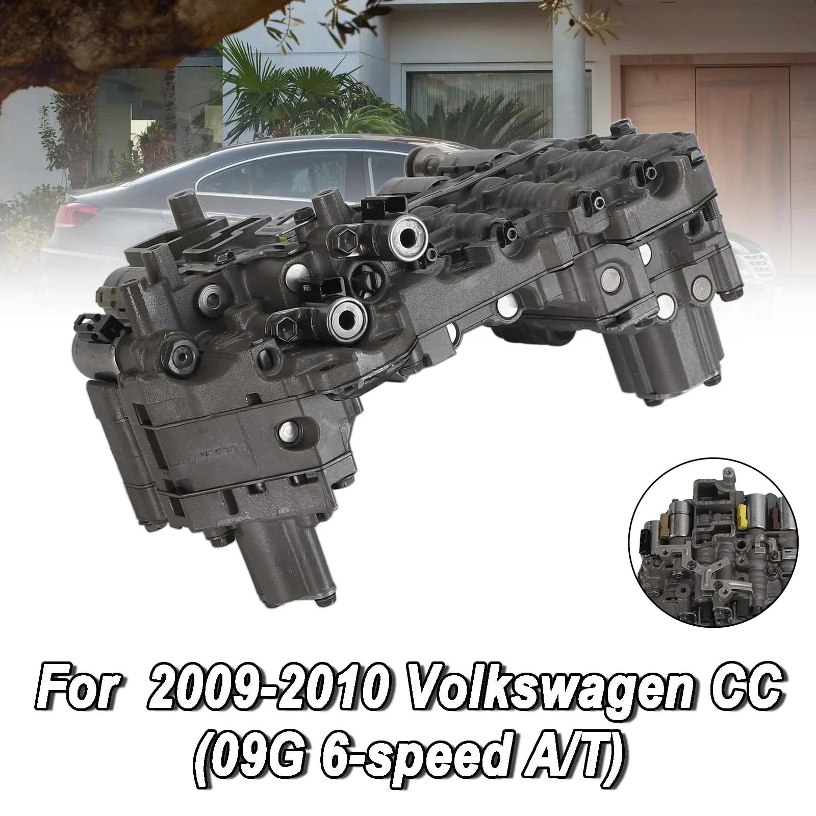 2003-2011 Audi VW Jetta Golf Passat Touran Sharan 09G TF-60SN Corps de soupape Transmission automatique