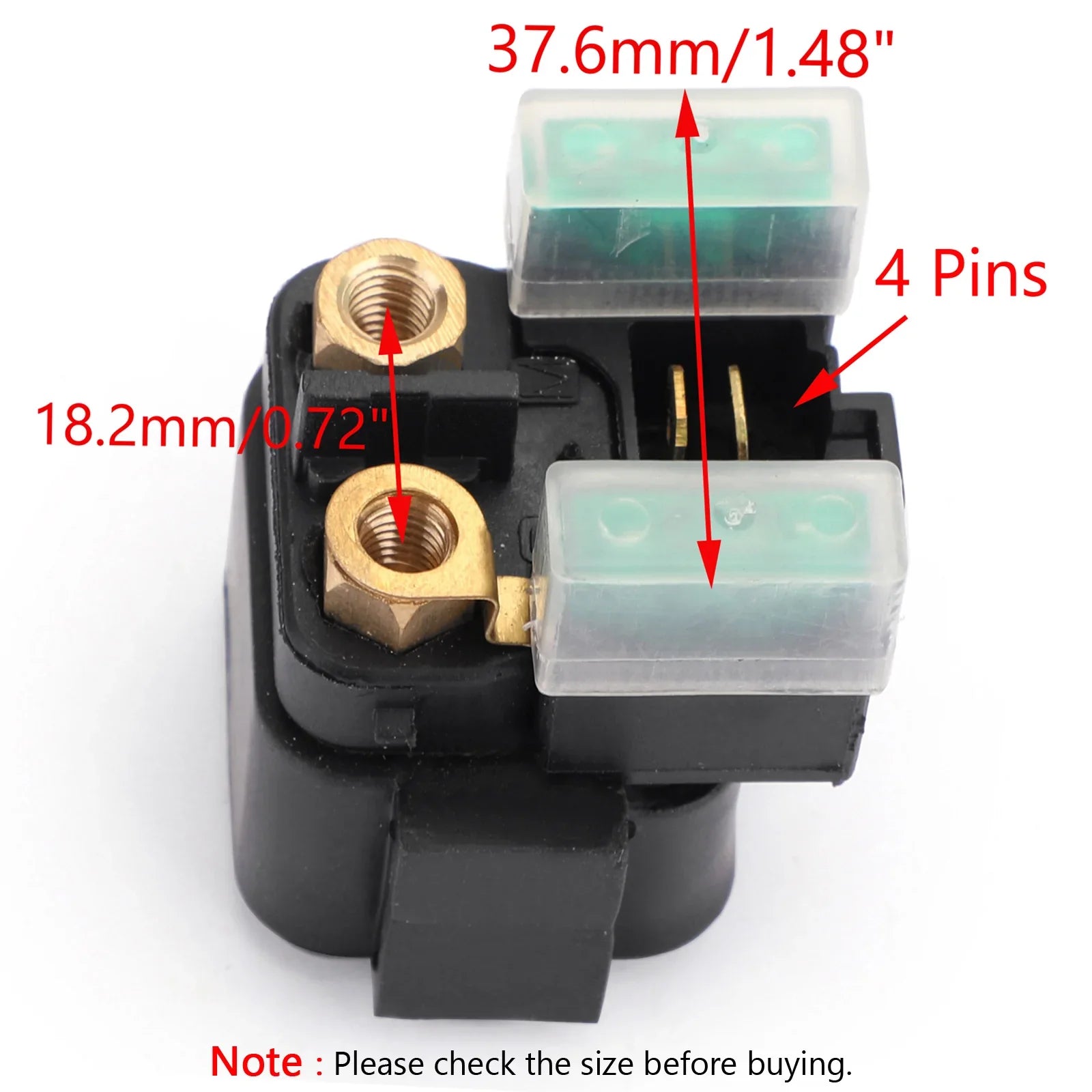 Interruptor de solenoide de relé de arranque 58211058000 para ATV 505 SX 450 EXC 250 SX-F 12-13 Interruptor de solenoide de relé de arranque 58211058000 compatible con 250 SX-F 12-17 450 EXC 640 LC4 genérico