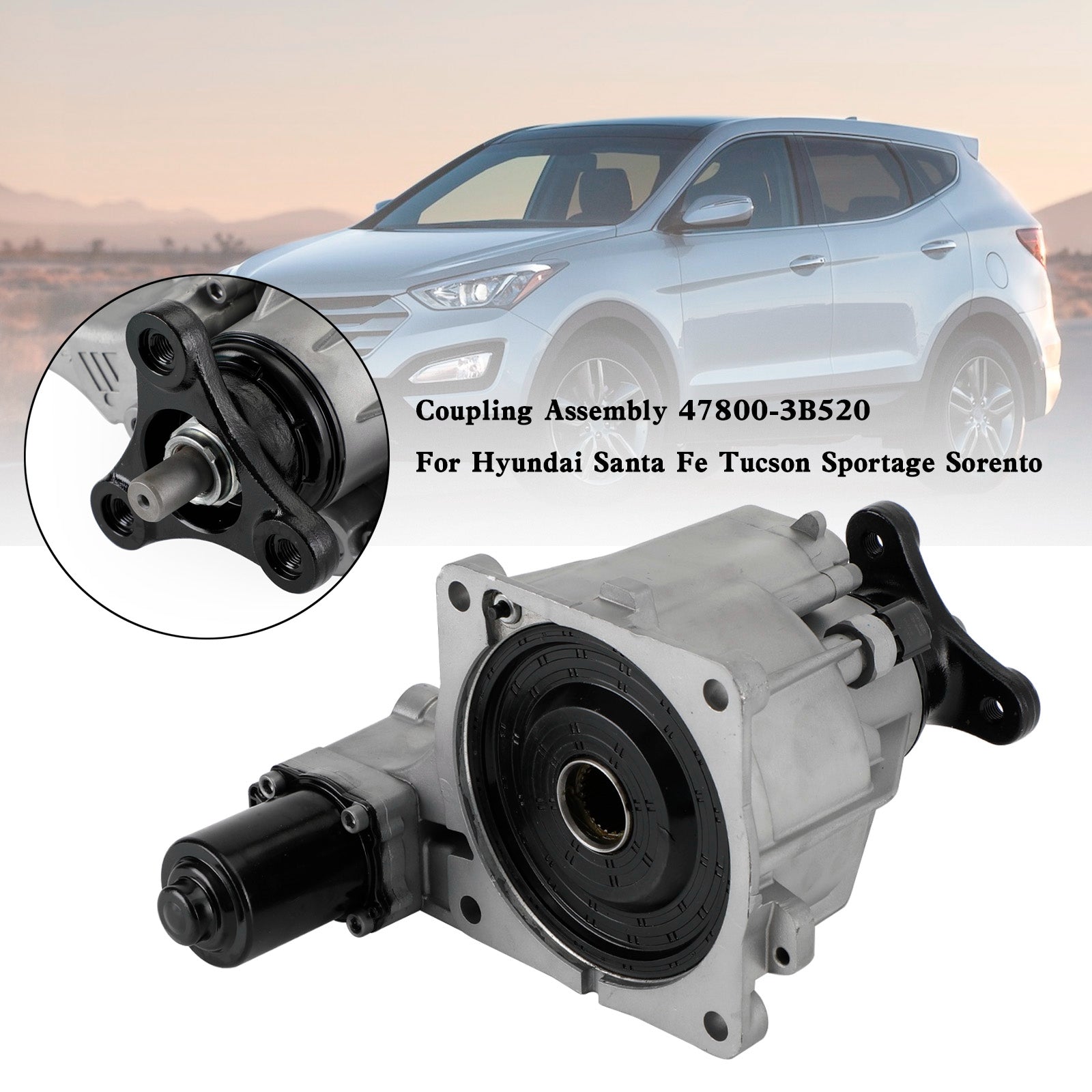 Ensemble d&#39;accouplement Kia Sorento 2014-2018 47800-3B520