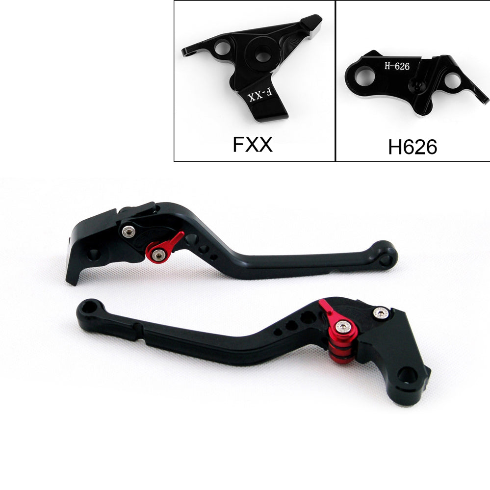 Palancas de embrague de freno largo para Honda X-11 1999-2002 negro genérico 