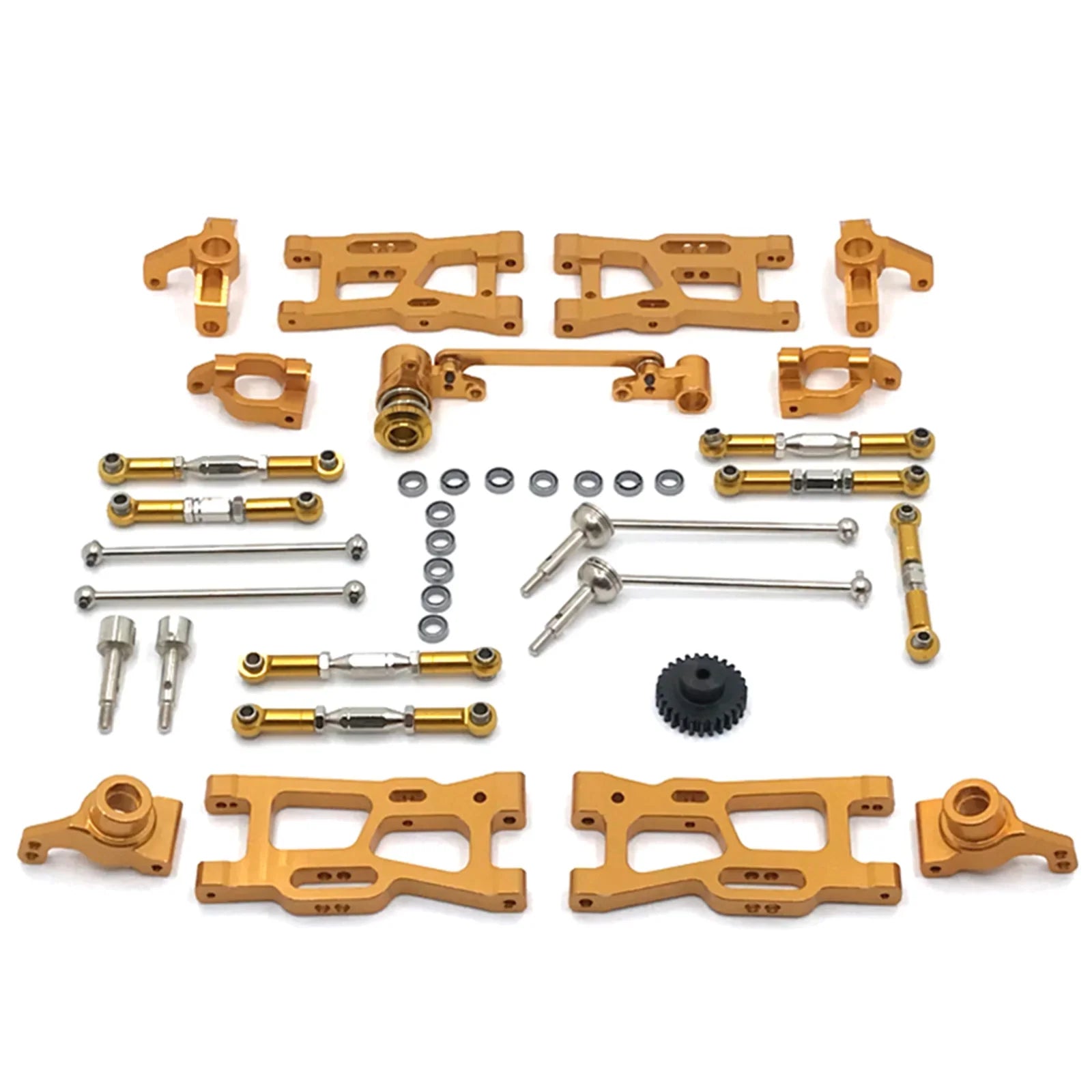 12 pièces mises à niveau RC pièces Kit pour Wltoys 144001 144002 124016 124017 124018 124019