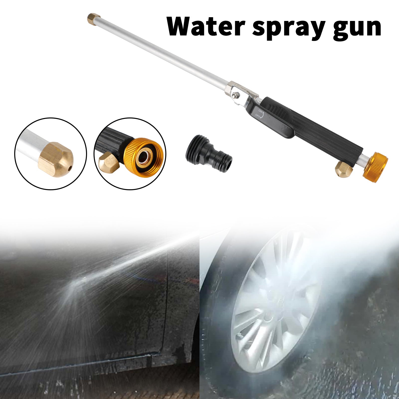 Pistola a spruzzo d'acqua per idropulitrice