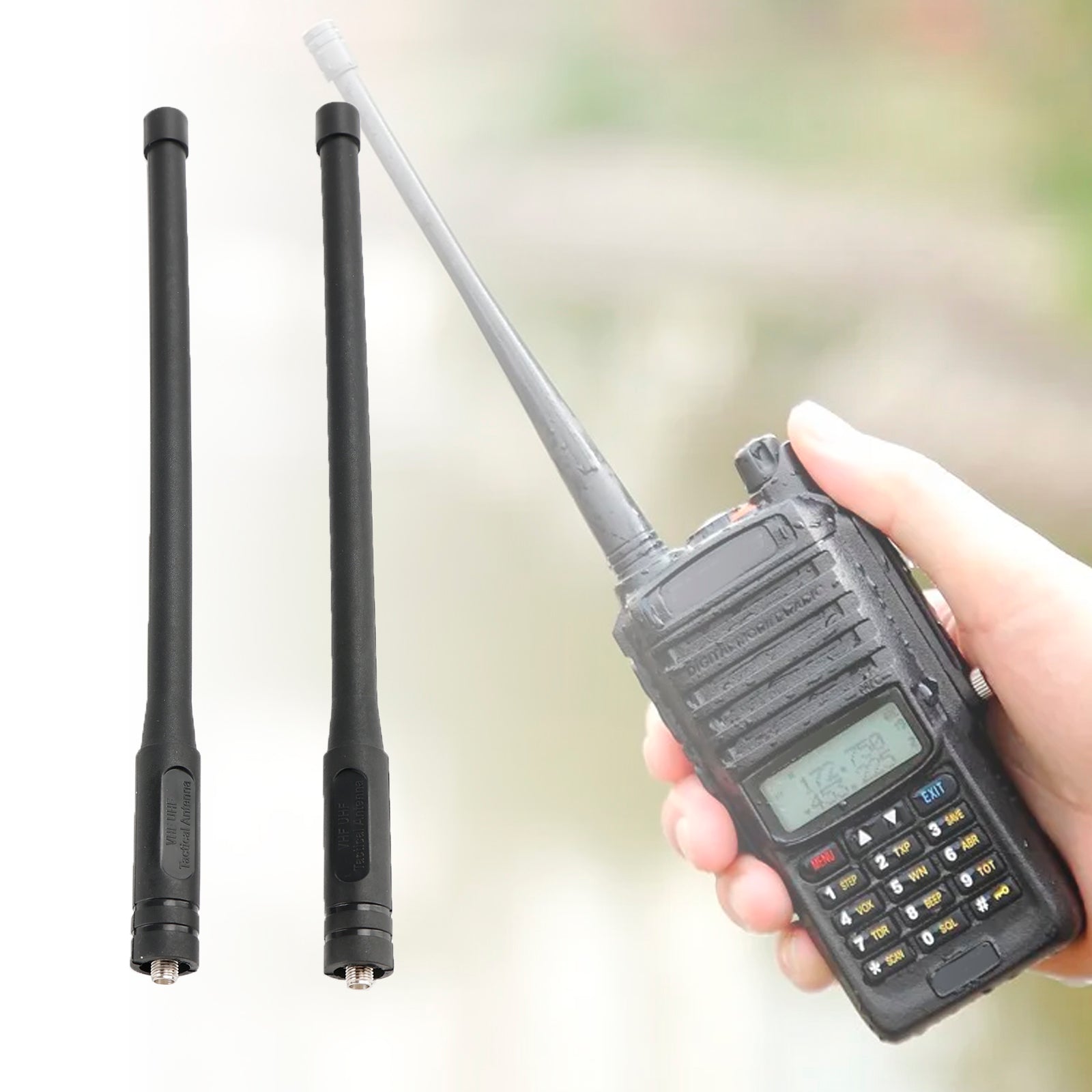 Autradio Antena 139-174/400-470MHz UHF VHF dla Baofeng UV-5R BF-888S 9R Plus