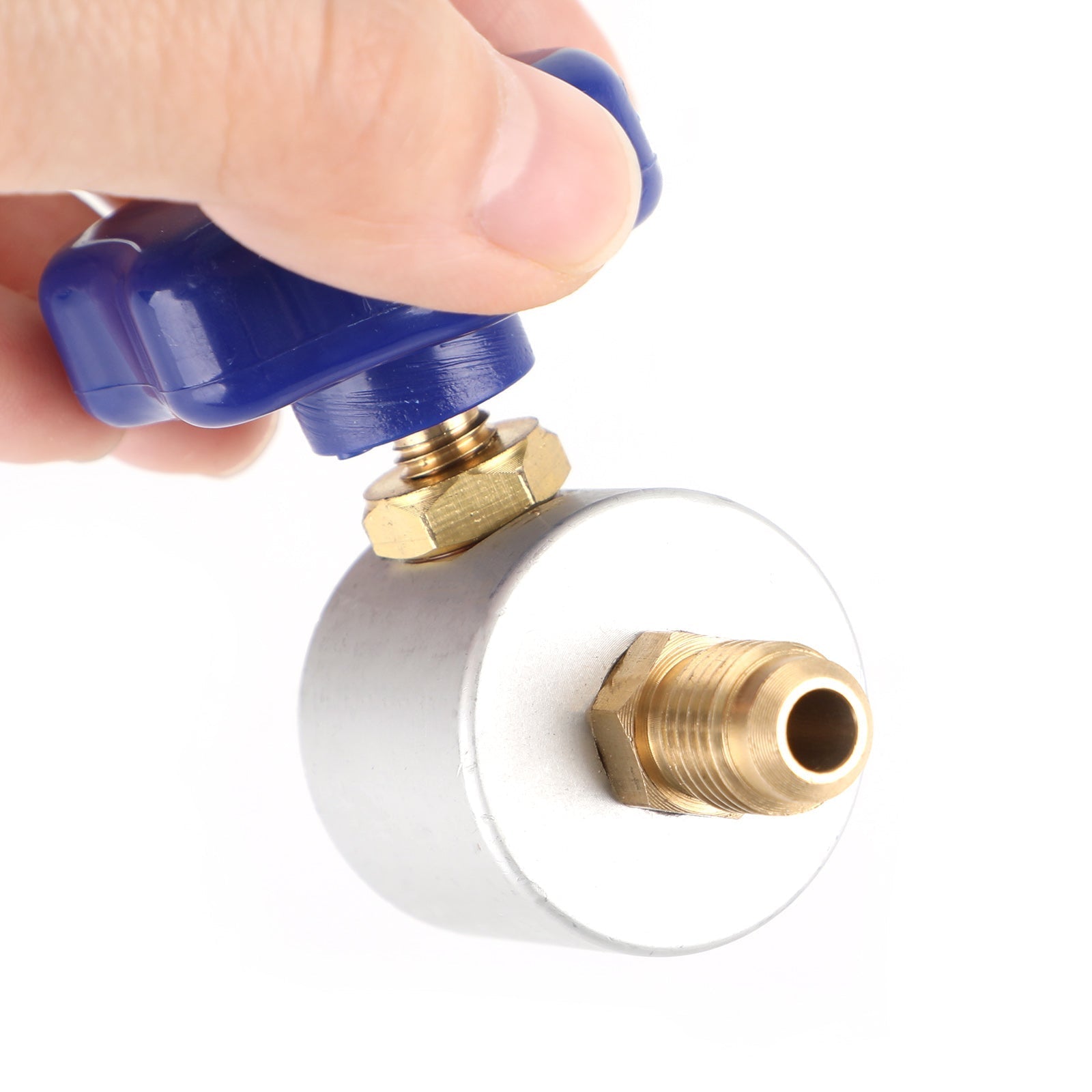 R134A peut exploiter le distributeur de réfrigérant à valve pour tuyau de charge de fréon AC 1/4 "et 1/2"