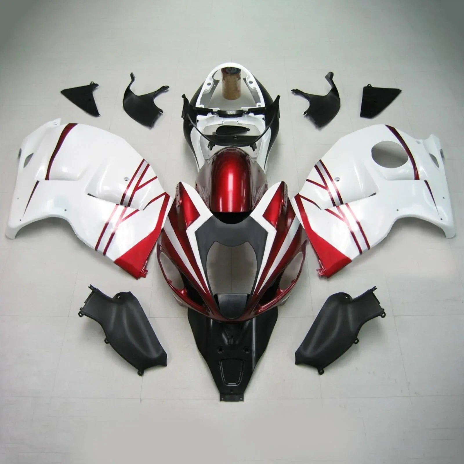 Amotopart Suzuki Hayabusa GSXR1300 1999-2007 Kit carenatura carrozzeria in plastica ABS