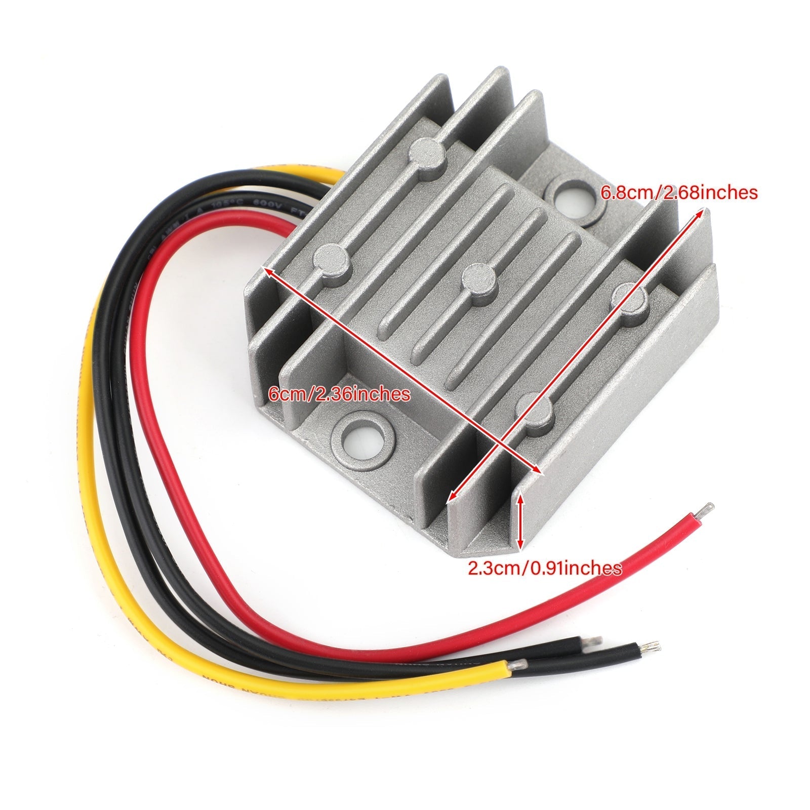 Impermeabile 12V/24V a 5V 3A 15W Step Down Regolatore convertitore di potenza CC/CC