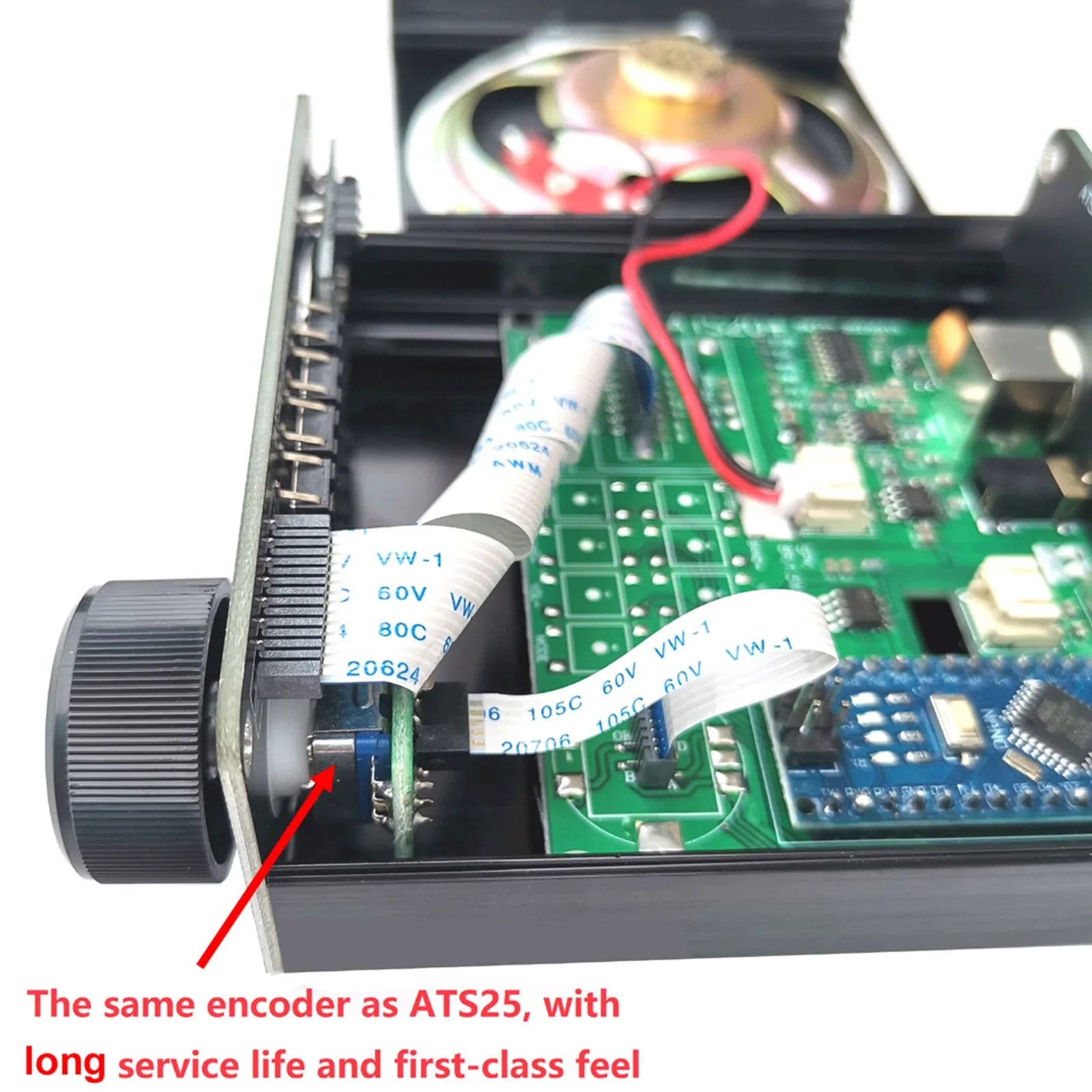 Uusi ATS-25+Si4732 FM LW MW SW All Band DSP radiovastaanotin 2,4" kosketusnäytöllä