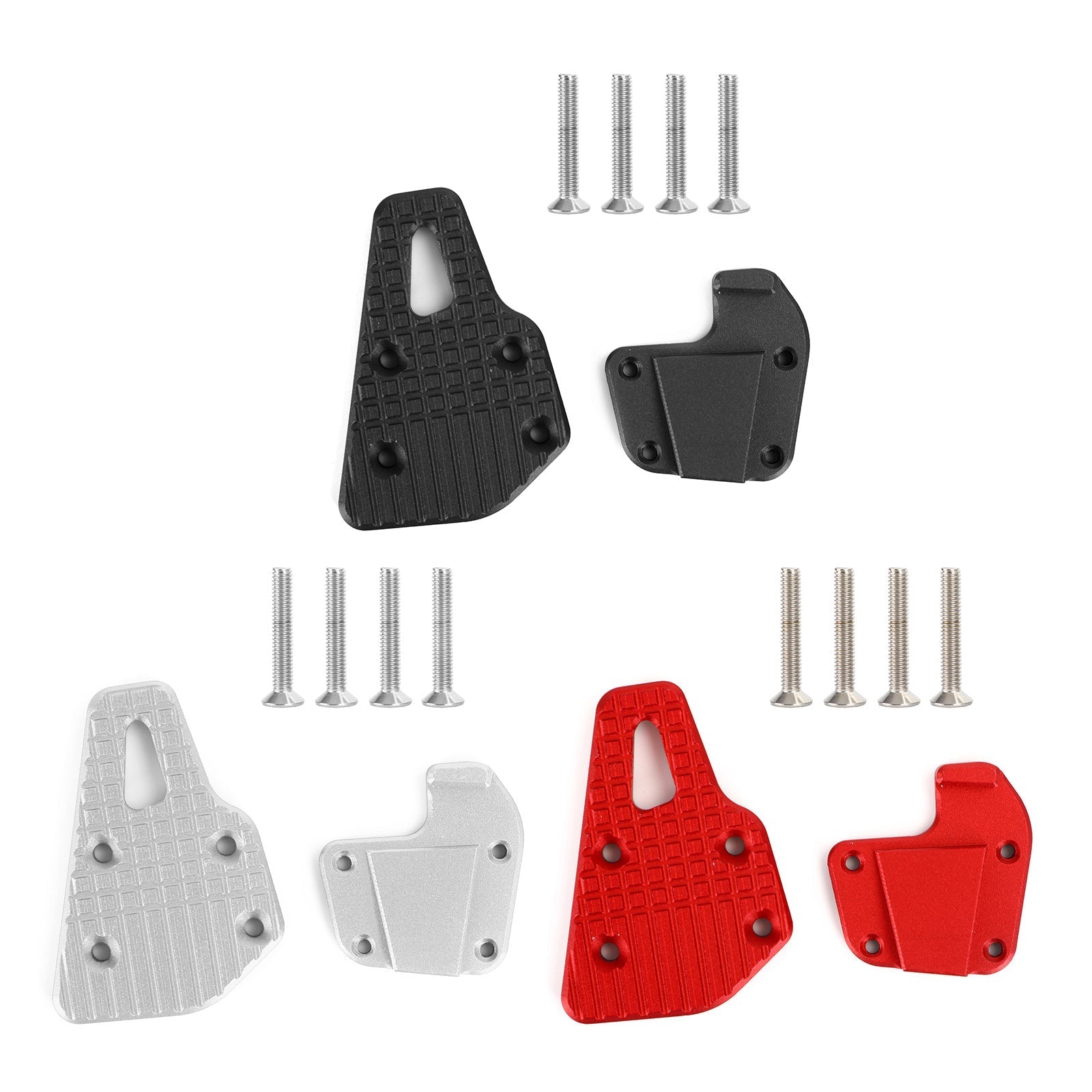 Almohadilla Ampliadora Extensión Pedal Freno Cnc Para Bmw F900R F 900 R 20-21 Genérico Plata