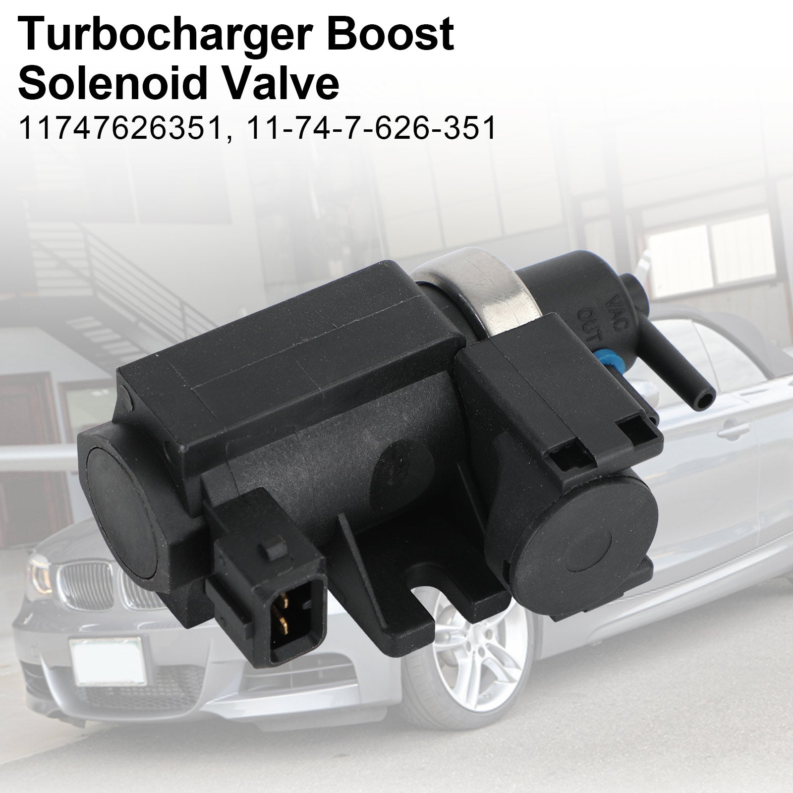 Électrovanne de suralimentation du turbocompresseur pour BMW 320i 328i 335i 428i X5 11747626351 générique