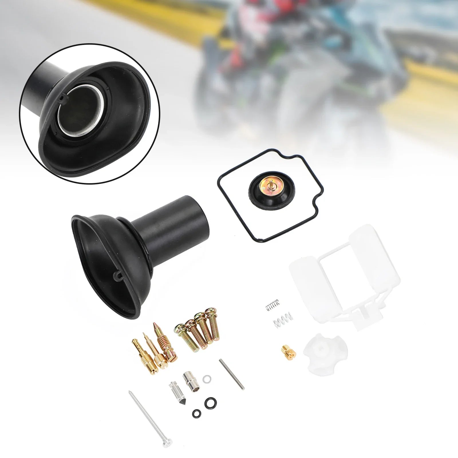 Kit de reconstruction de carburateur pour Honda CBX250 Twister cylindre moto générique