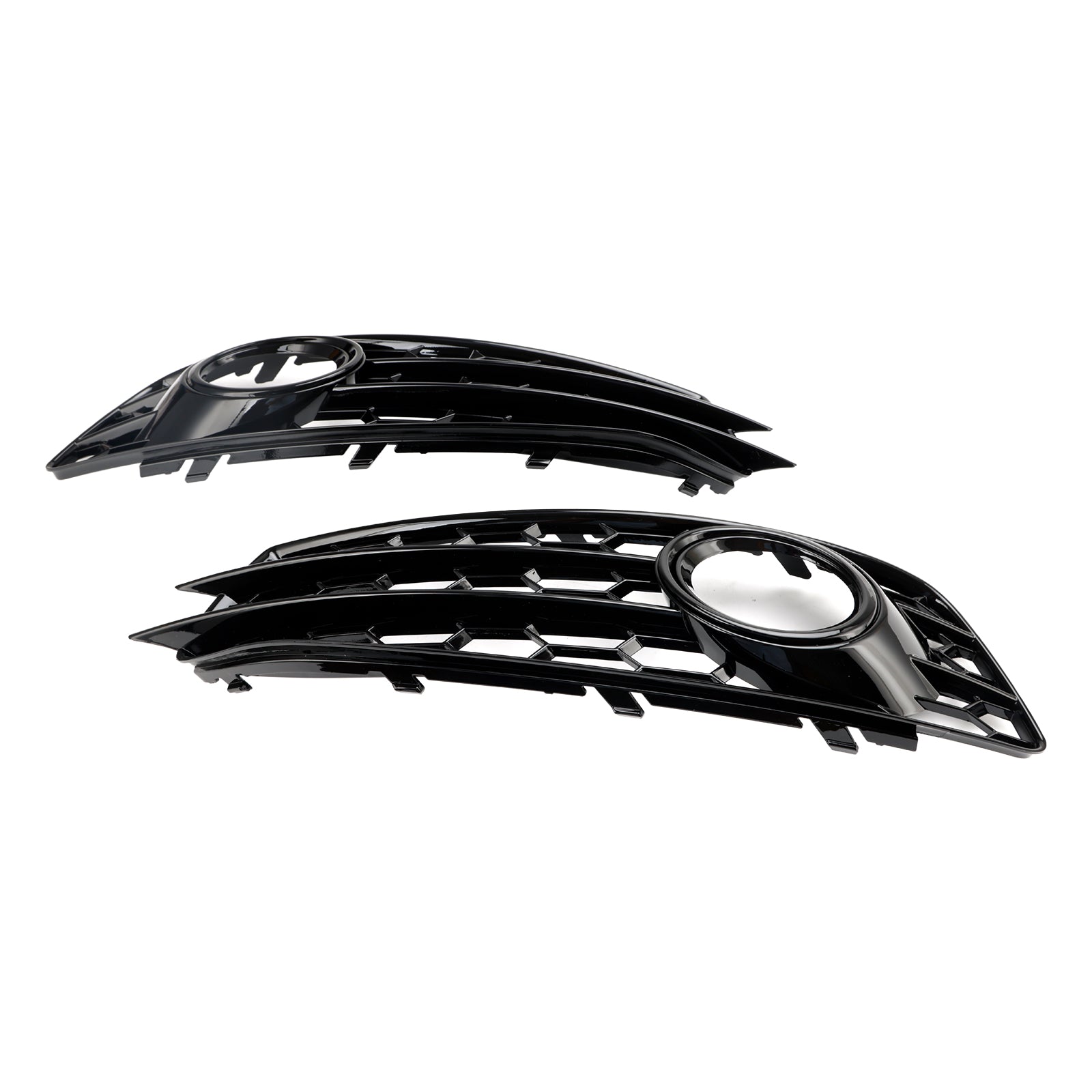 Audi A3 8P S-Line 2009-2012 Couverture de grille de phare antibrouillard de pare-chocs avant en nid d'abeille