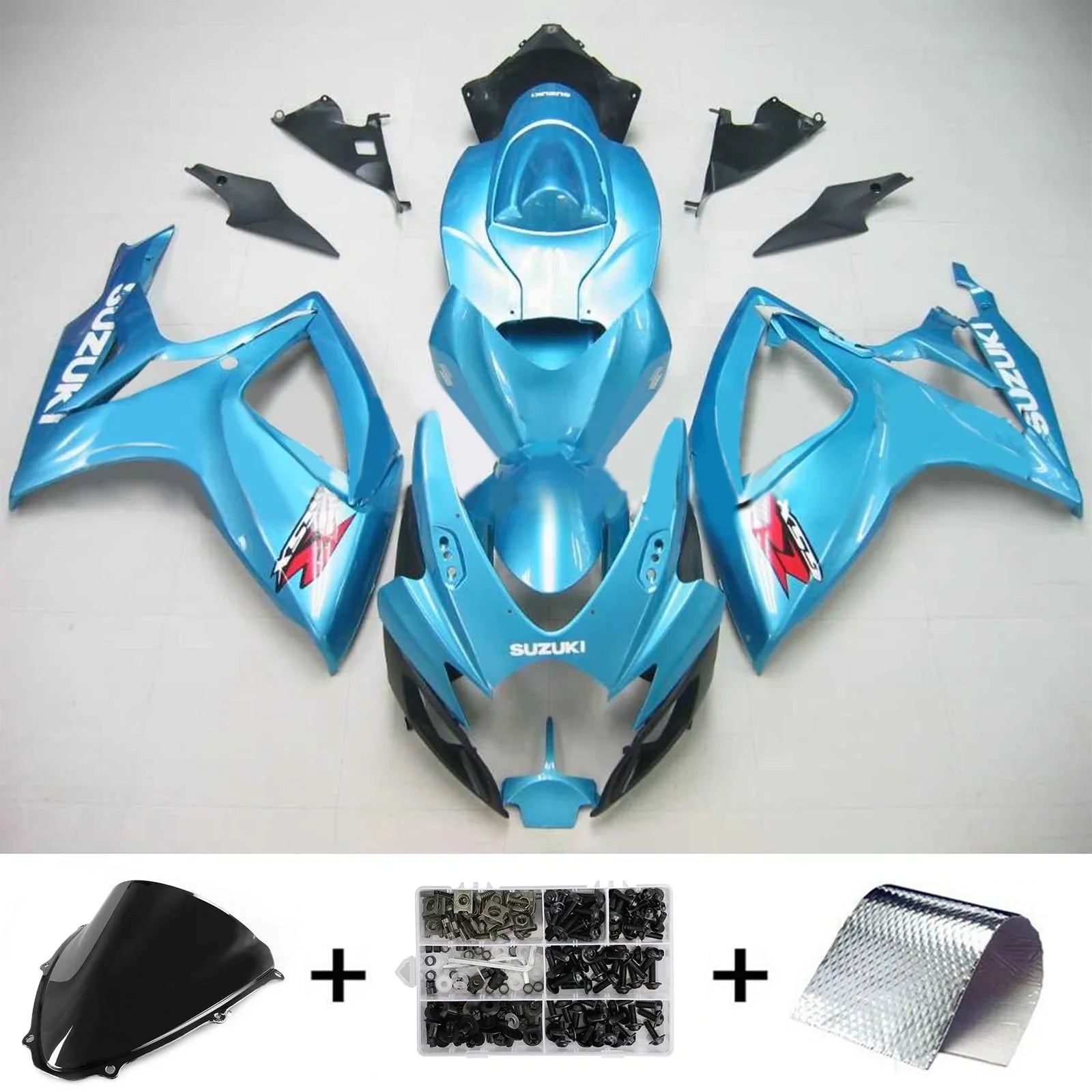 Kit de carénage Amotopart Suzuki GSXR 600/750 2006-2007