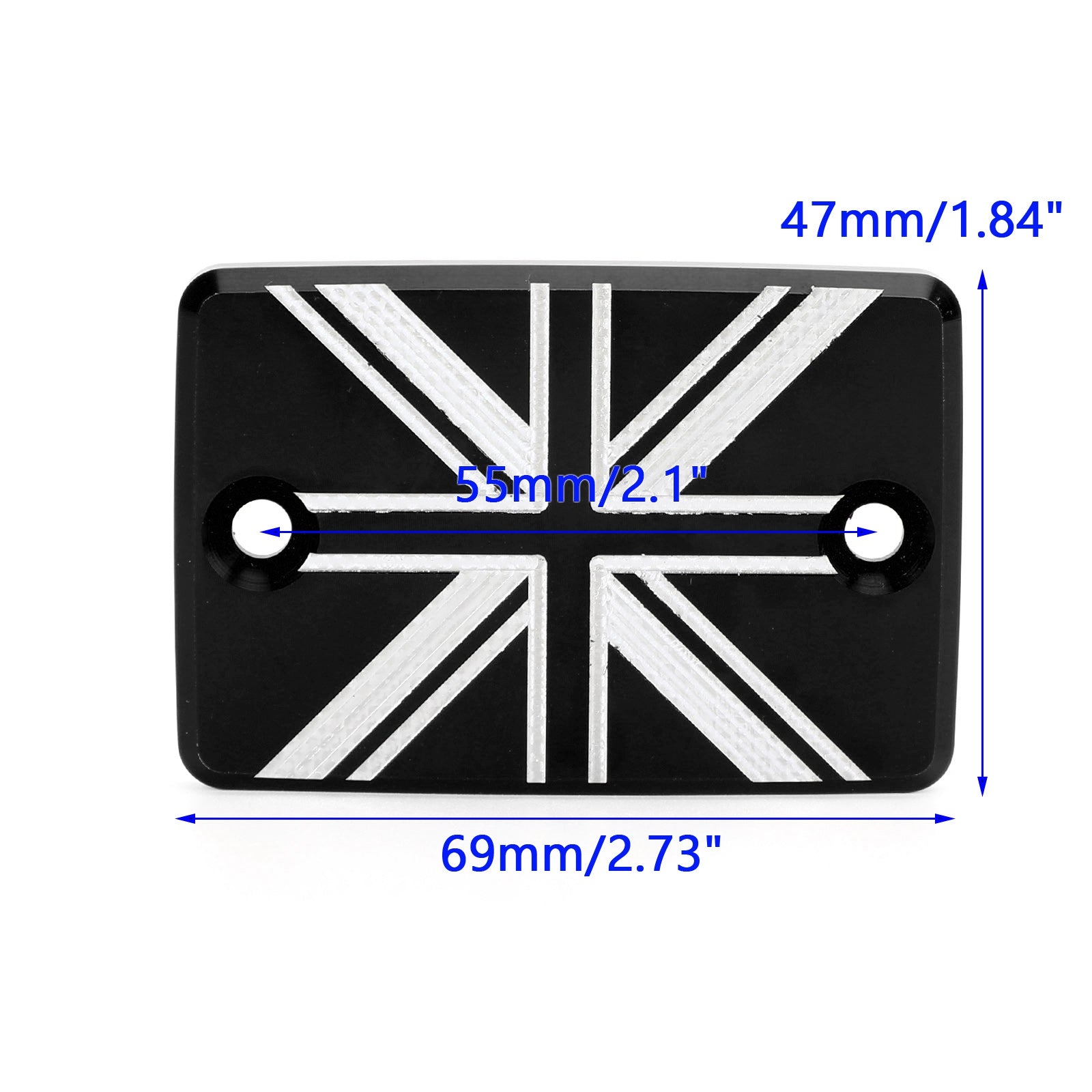 Couvercle de bouchon de réservoir de frein avant pour Tiger 800/XC/XR/XRX/XCA/XCR 1200 2011-2021 générique