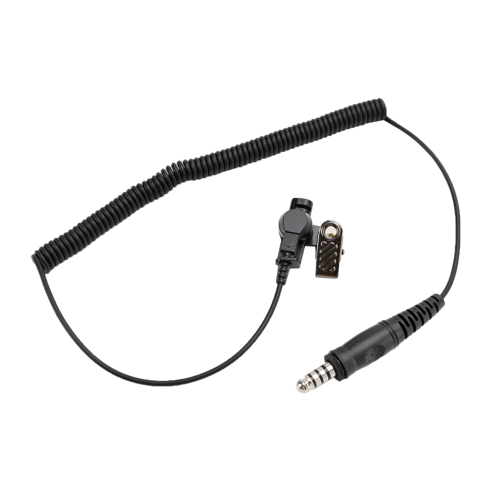 Auriculares intrauditivos con tubo de aire transparente 7.1-A3 de escucha única, auriculares de 7,1 mm