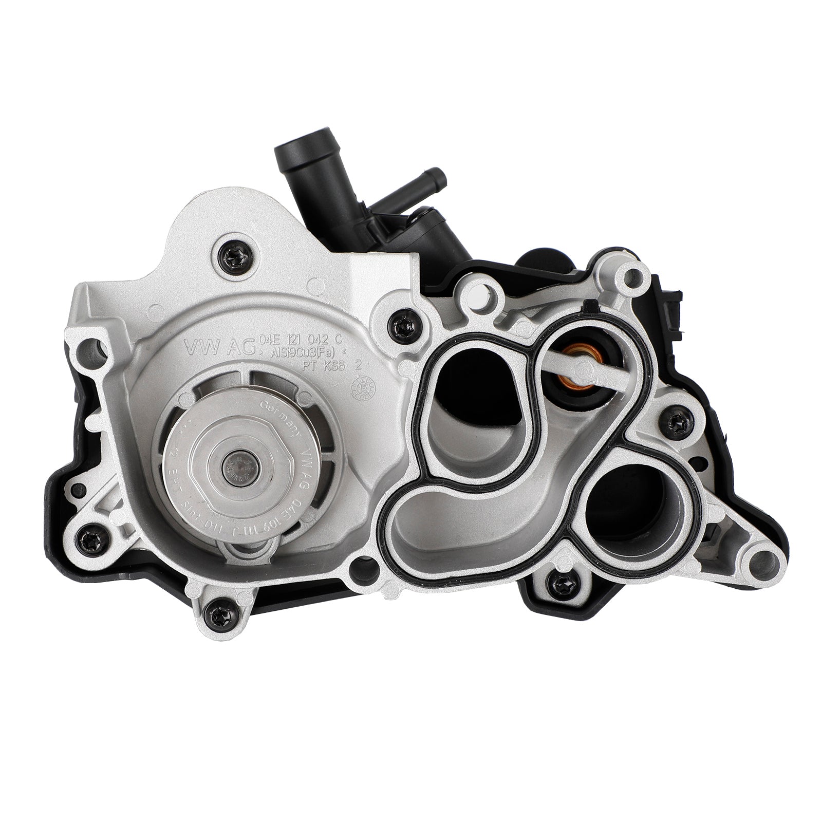 2012-2020 VW Golf VII Polo pompe de refroidissement ensemble de boîtier de pompe à eau 04E121600AL 04E121600BD