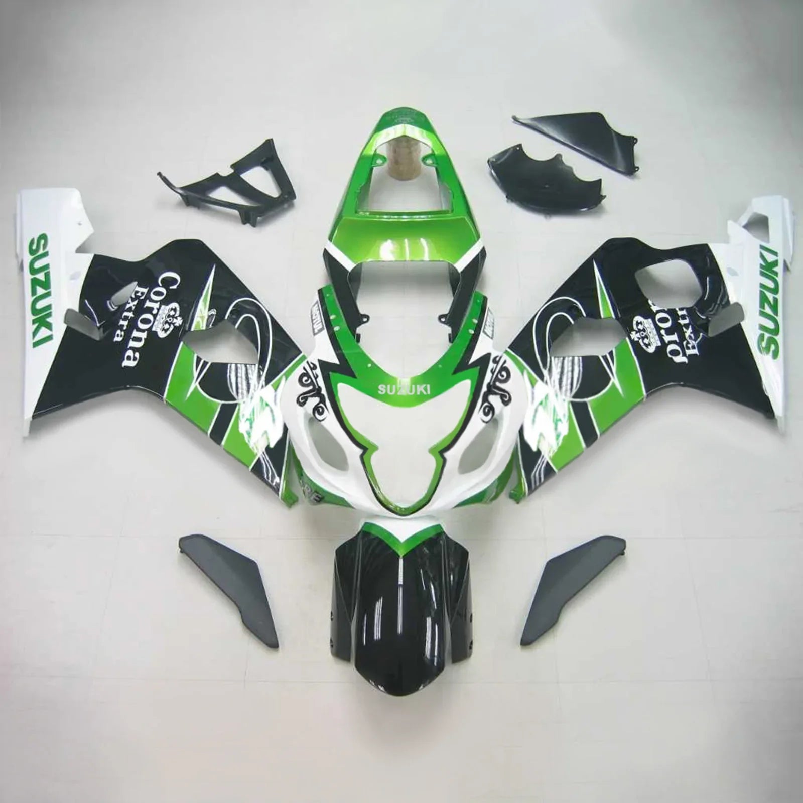 Amotopart Suzuki GSXR 600/750 2004-2005 Kit Carenatura Plastica ABS per Carrozzeria