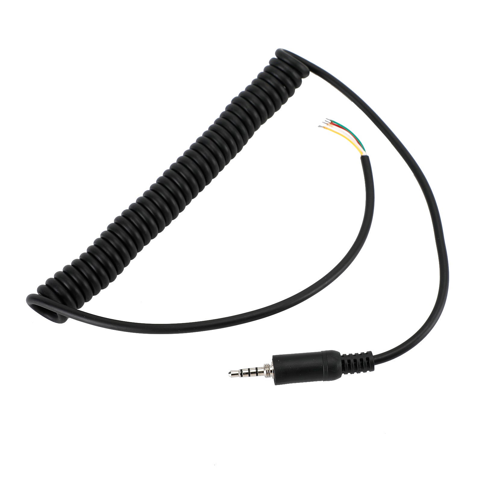 Línea de cable de micrófono de altavoz de 4 cables para radio Yaesu VX120 HX290 HX400IS EVX-S24 FT270R