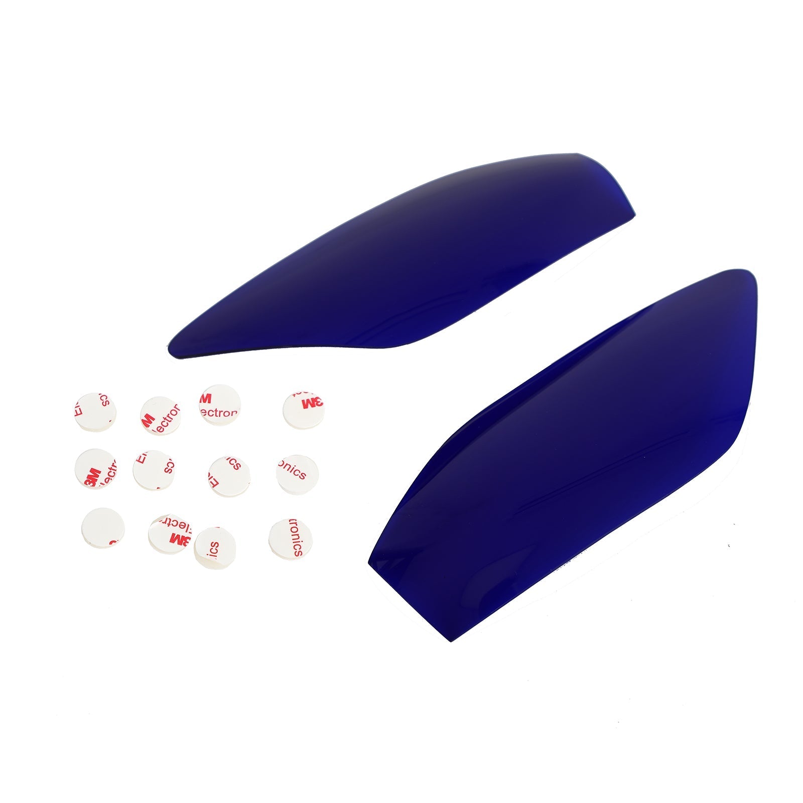 Couvercle de protection de lentille de phare avant pour Yamaha Yzf-R6 Yzf R6 98-02 bleu générique