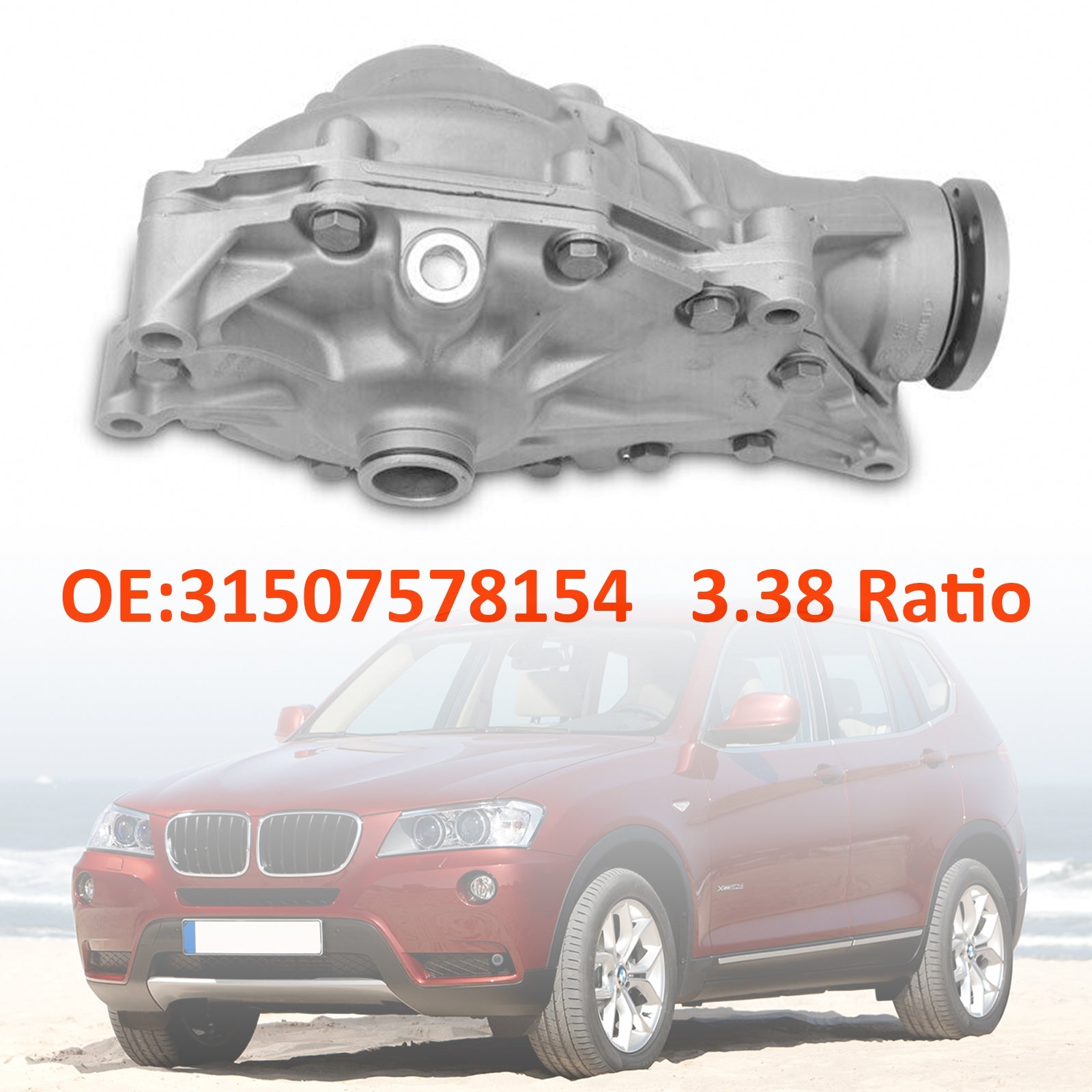 Ensemble de support de différentiel avant BMW X3 2011-2017 31507578154 31508635863 31507578153 31508635862