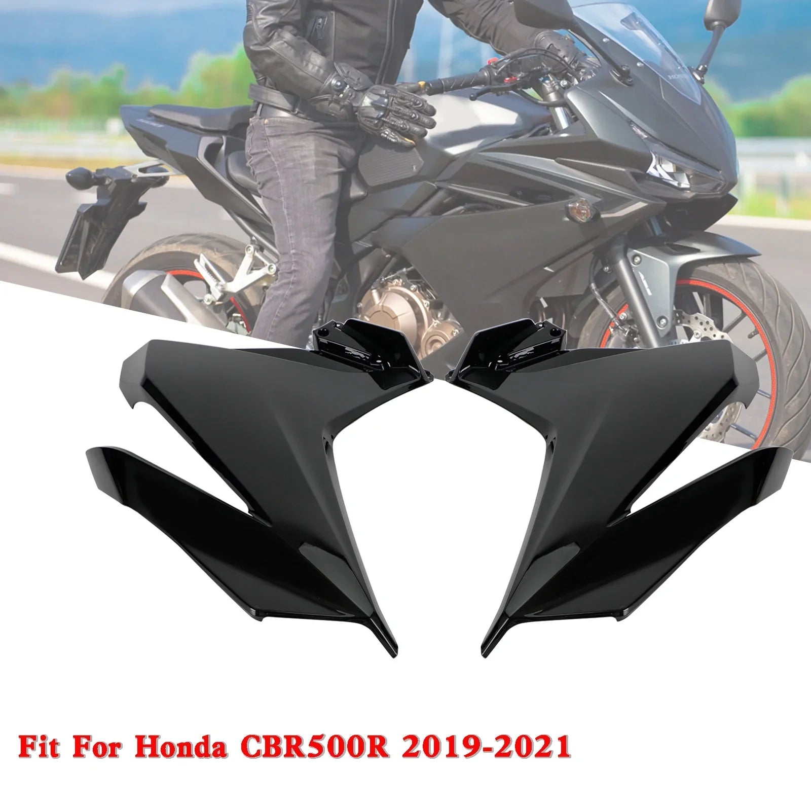 Carenado de Panel de cubierta de marco lateral para Honda CBR500R 2019-2021