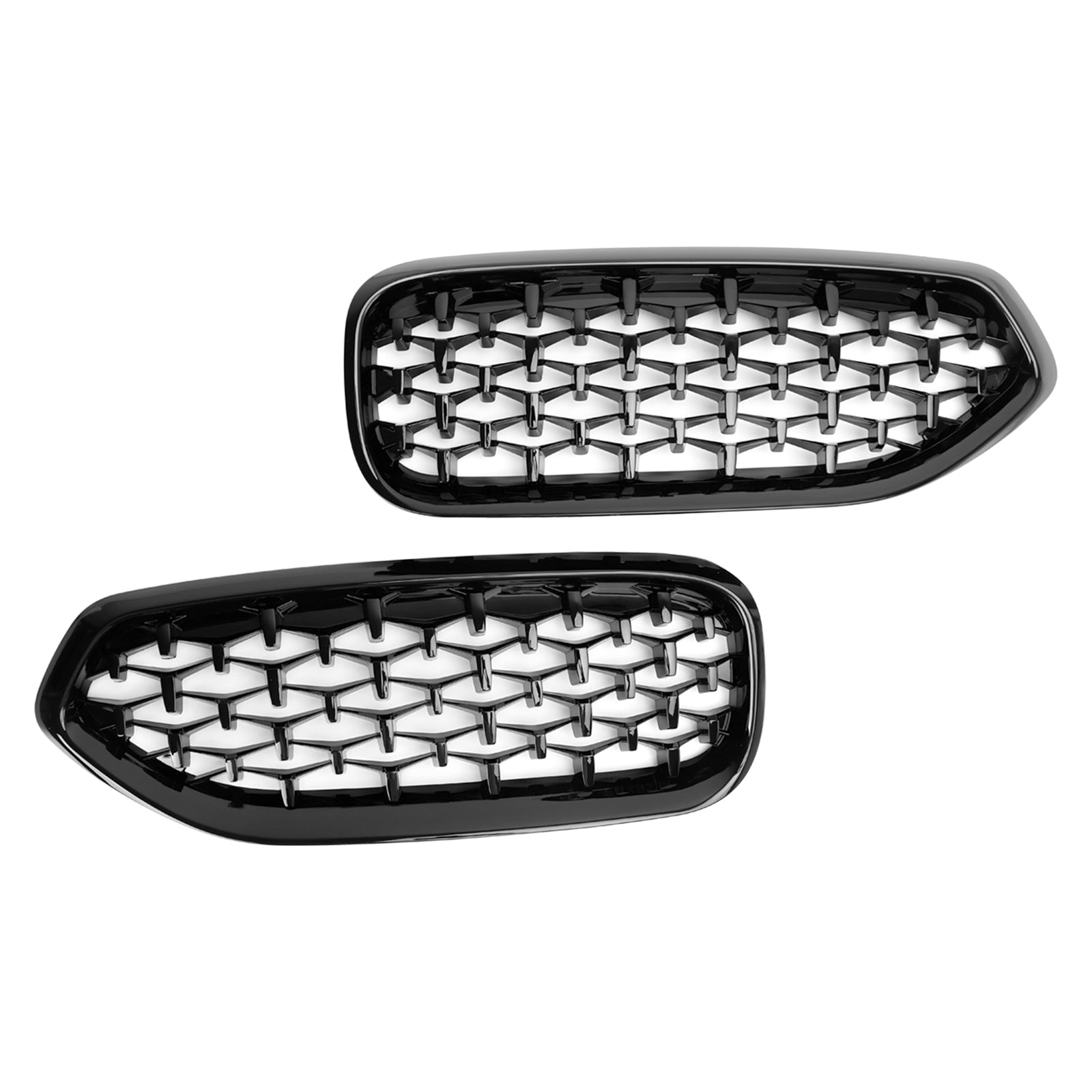 Grille de calandre avant noire brillante de style diamant pour BMW G29 Z4 2019-2023