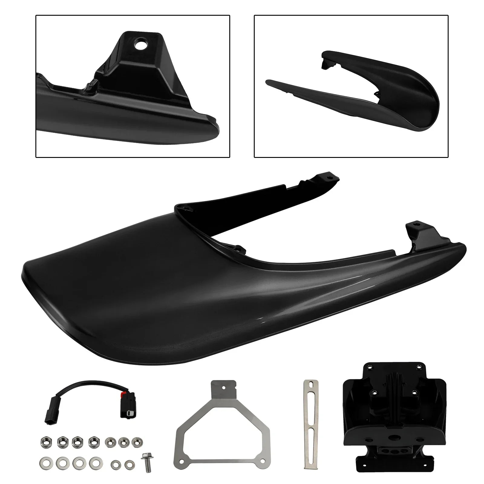 Carénage de capot de queue Kawasaki Z900RS 2018-2022 + support de plaque 'immatriculation