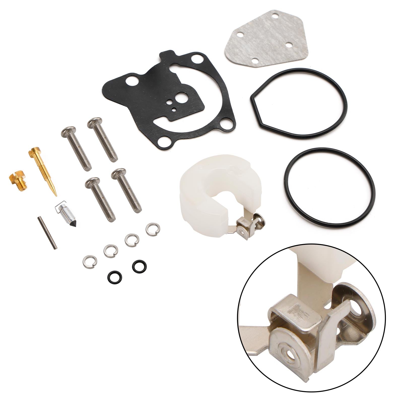 Kit di ricostruzione carburatore adatto per motore fuoribordo Yamaha 2 tempi 40HP E40X