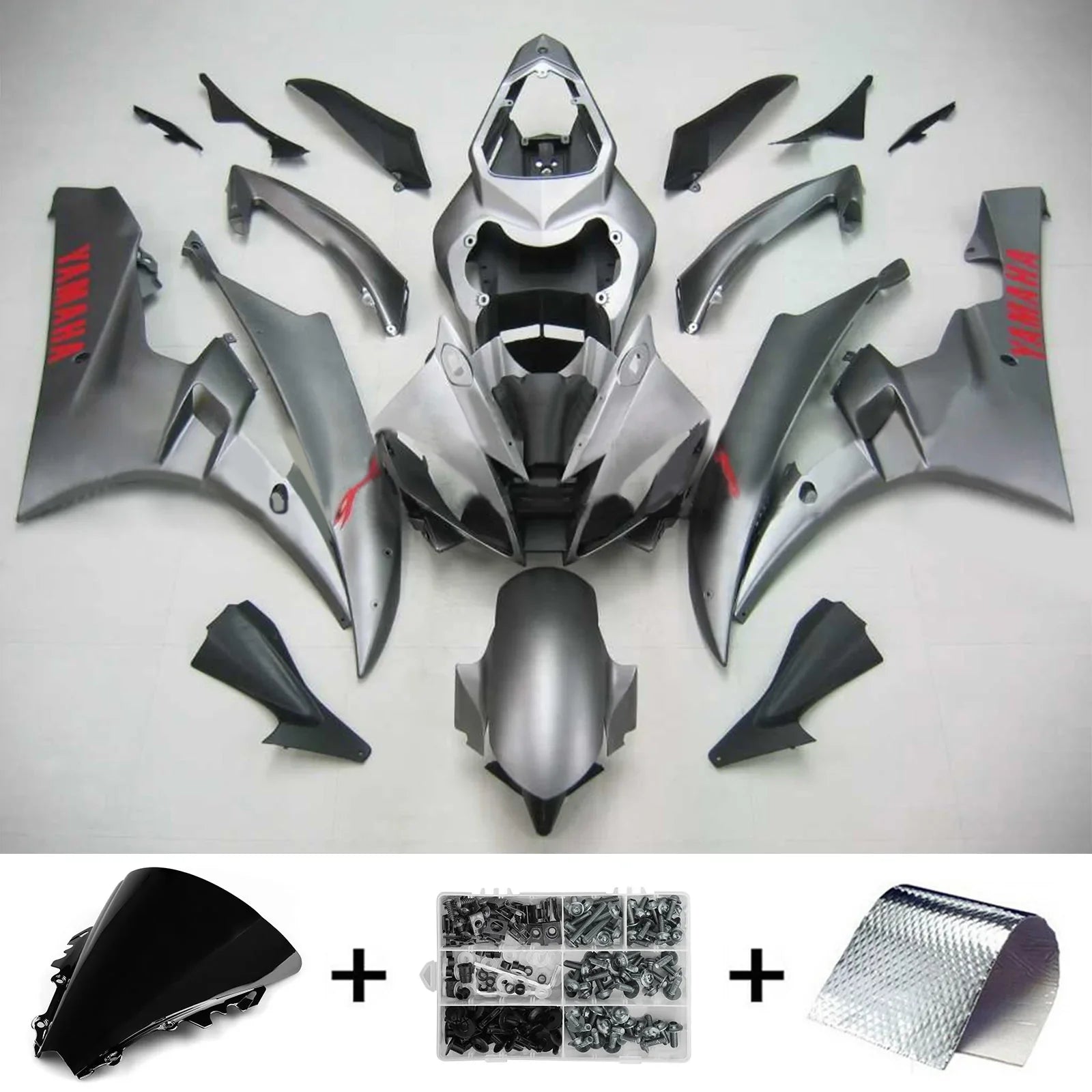 Kit de carénage Amotopart pour Yamaha YZF 600 R6 2006-2007 générique