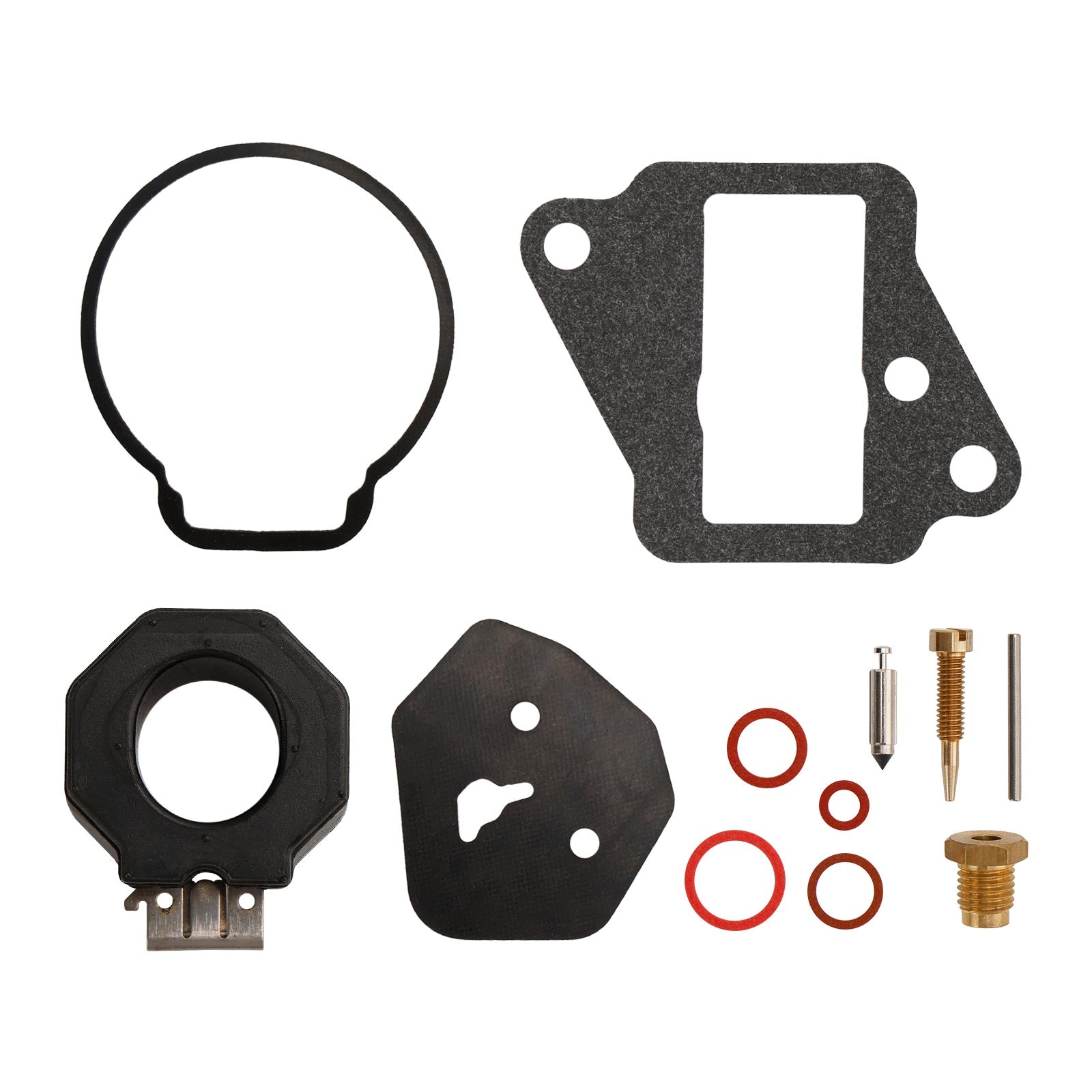 Kit de reconstruction de carburateur adapté pour Yamaha 9.9HP 15HP 6E7-W0093-01 6E7-W0093-02