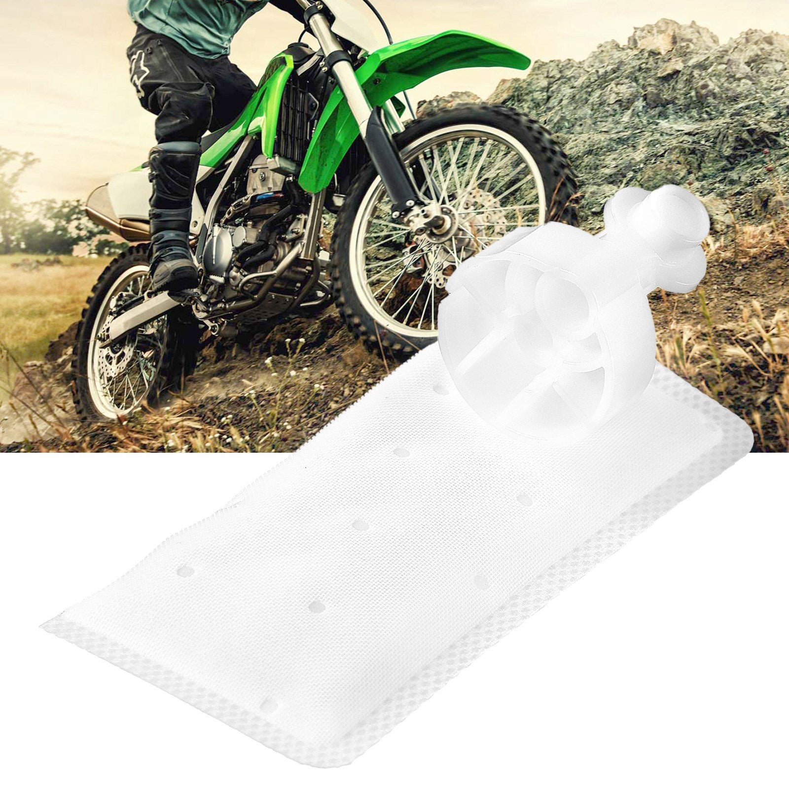 Filtro de bomba de combustible para Kawasaki KLX125 KLX300R KLE650 #15420-33H00 genérico