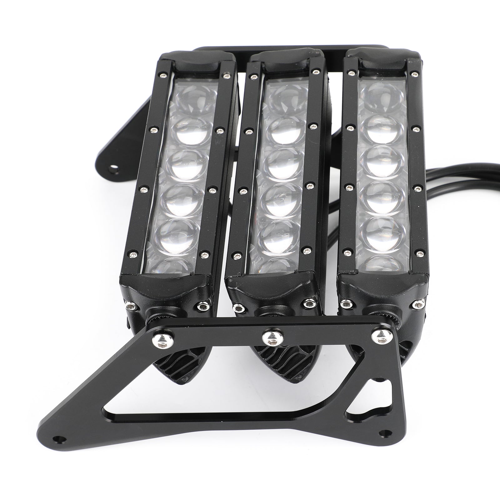 Faro LED modificado de 3 filas para Honda MSX125/SF Grom 125 2013-2019
