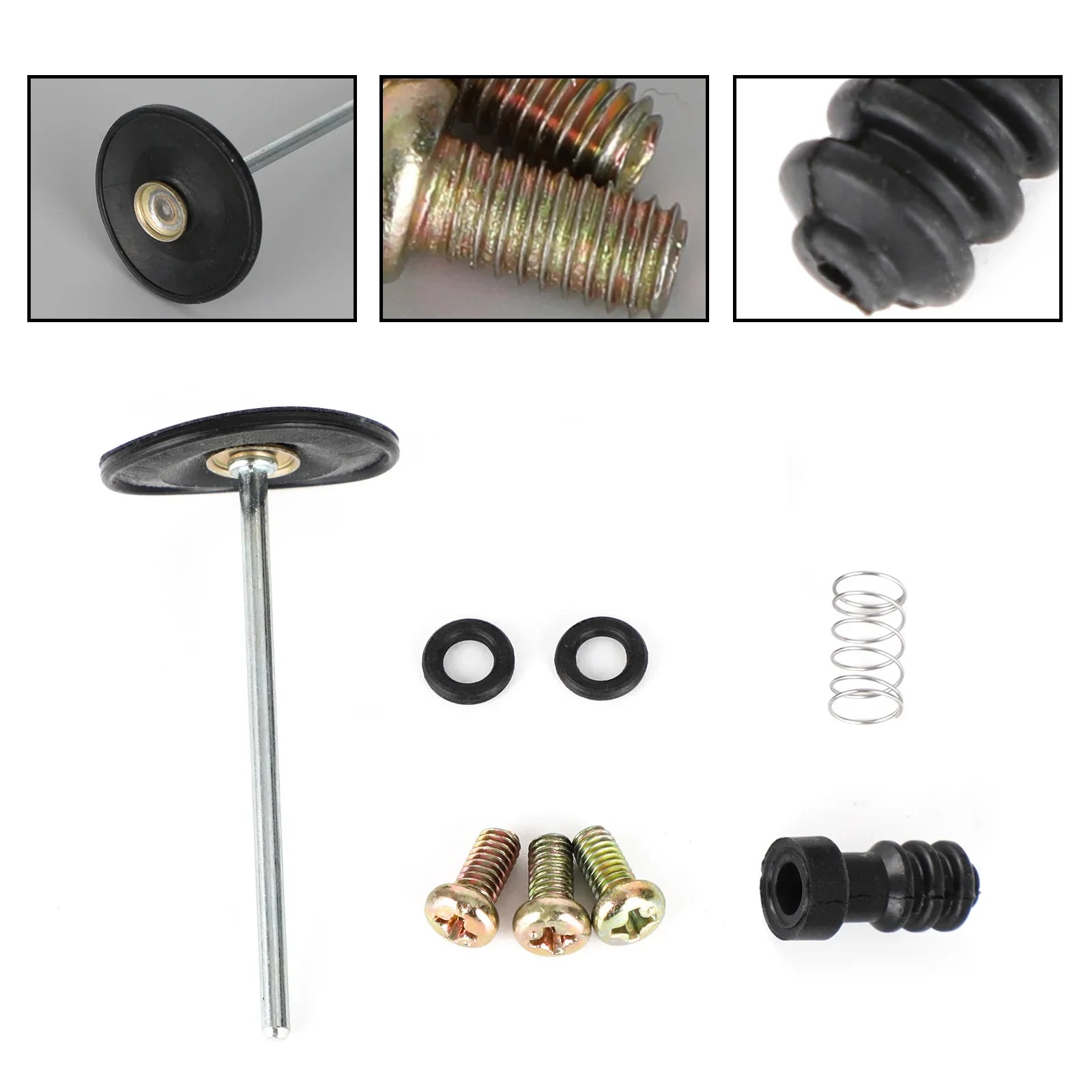 Kit de reconstrucción de carburador para Honda XL250R CB450SC XL500R CB650 CB750 Genérico