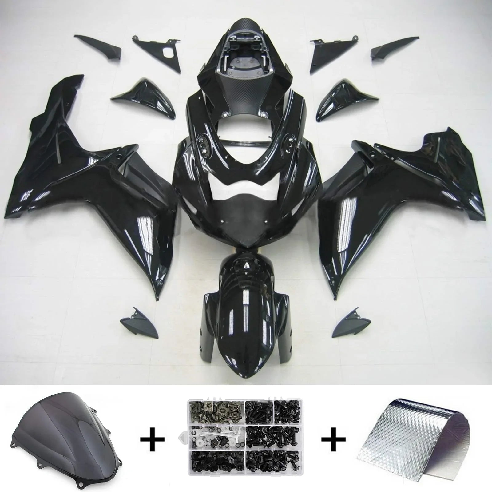 Amotopart Suzuki GSXR 600/750 2011-2021 K11 Kit Carenado Carrocería Plástico ABS