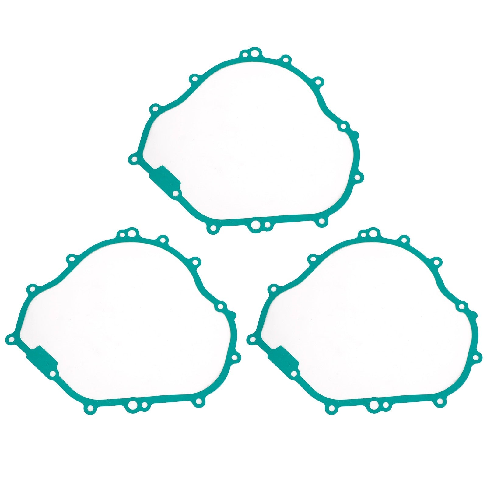 Guarnizione coperchio laterale statore sinistro 3 pezzi per Yamaha Kodiak 350 YFM35F 2007-2011