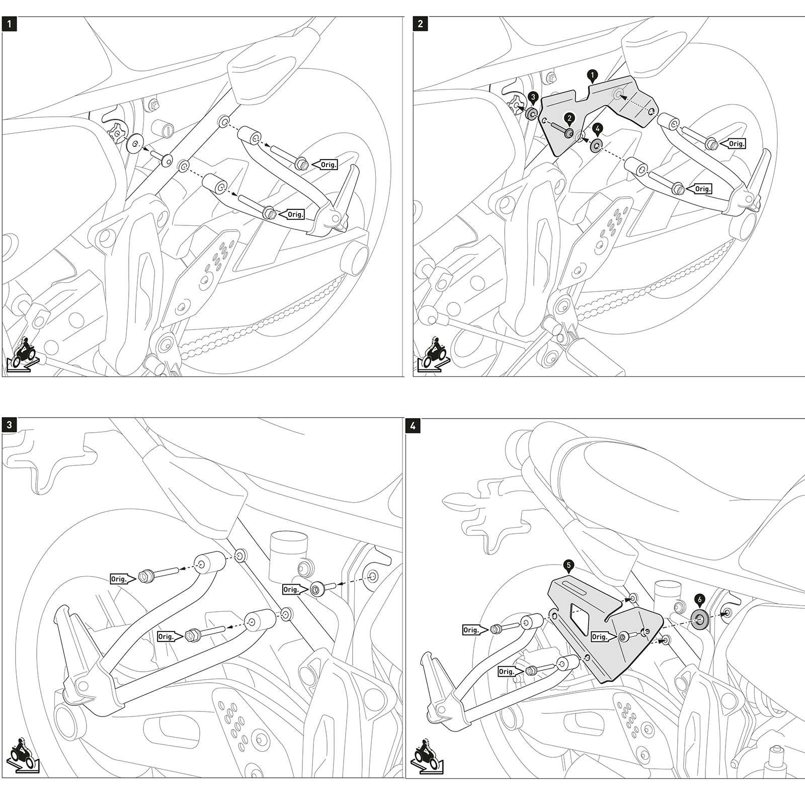 Couvercle de protection de réservoir de frein arrière de moto adapté pour YAMAHA XSR 700 2015-2020 générique