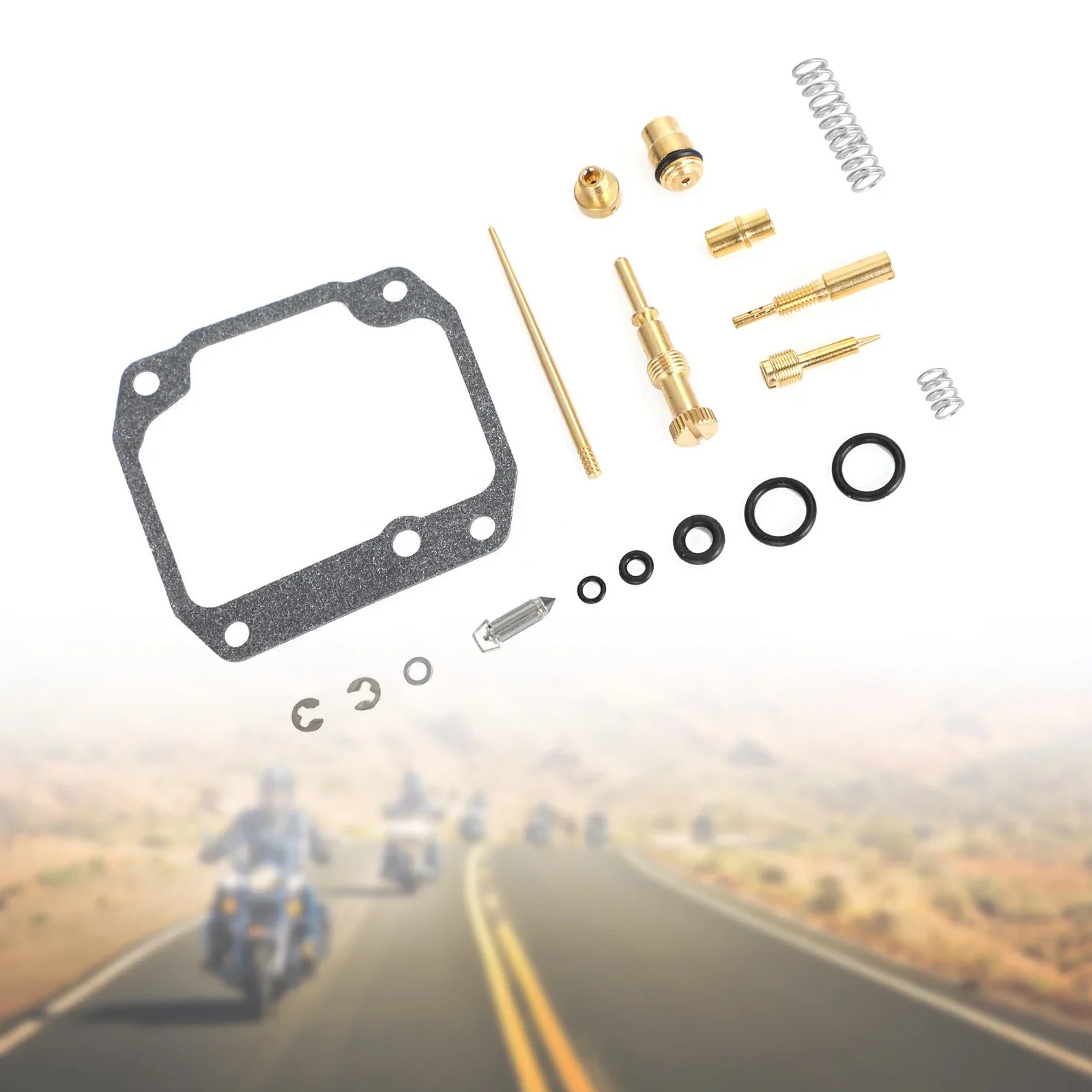 Kit de reconstrucción de carburador para Suzuki Quadrunner 160 LT160E 2x4 1989-1992 Genérico