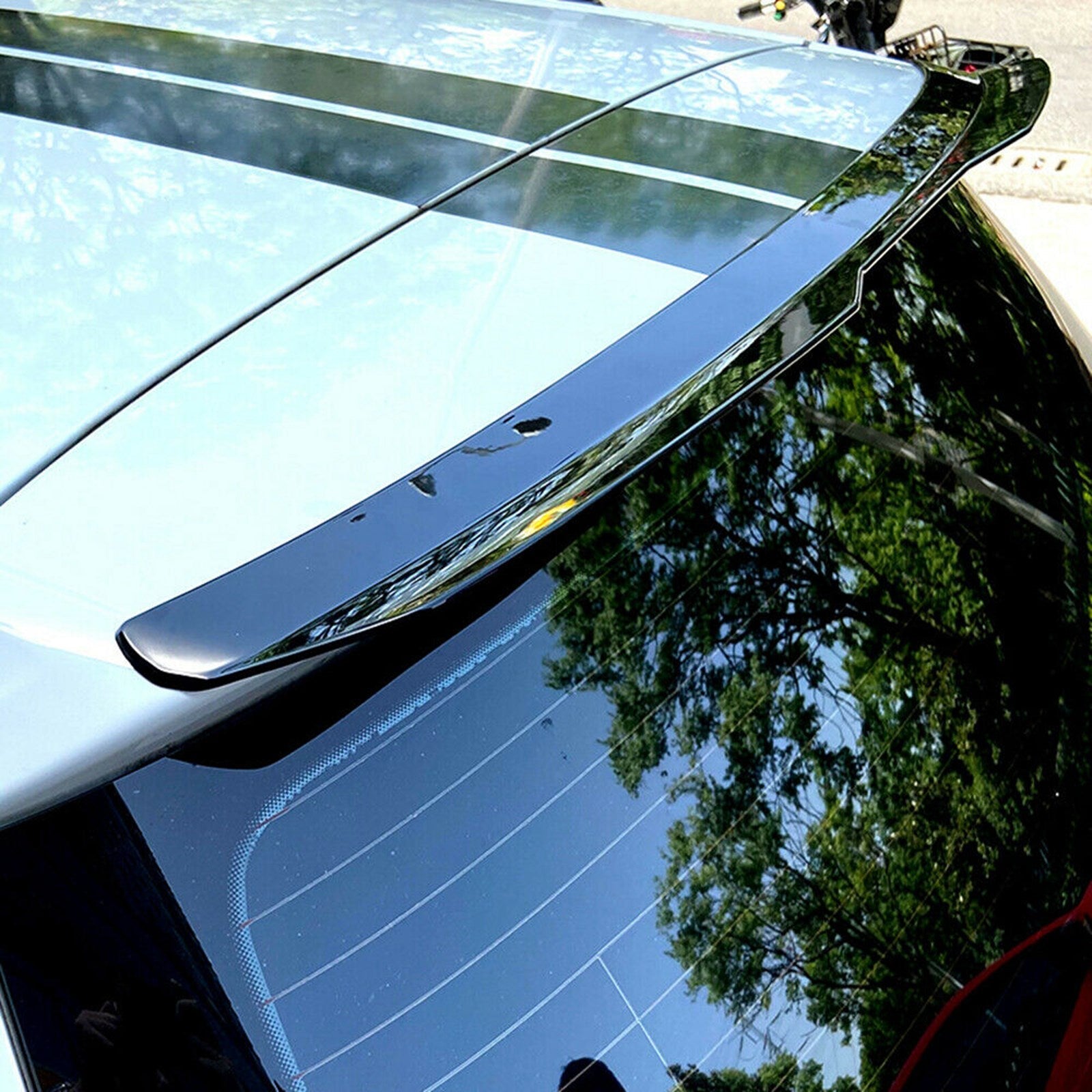 Aileron de toit arrière noir pour Volkswagen VW Golf 7 MK7 7.5 GTI R 2014-2018 générique