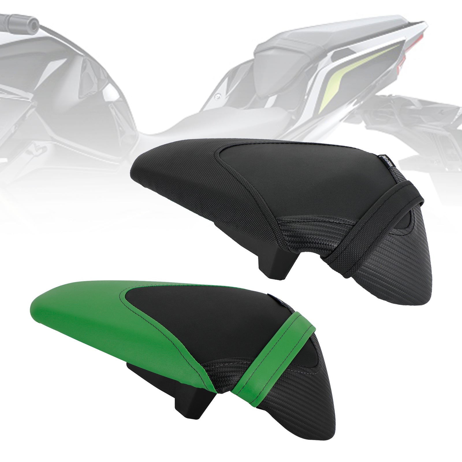 2018-2022 Kawasaki ninja 400 z400 cuscino del passeggero posteriore addensato PU piatto