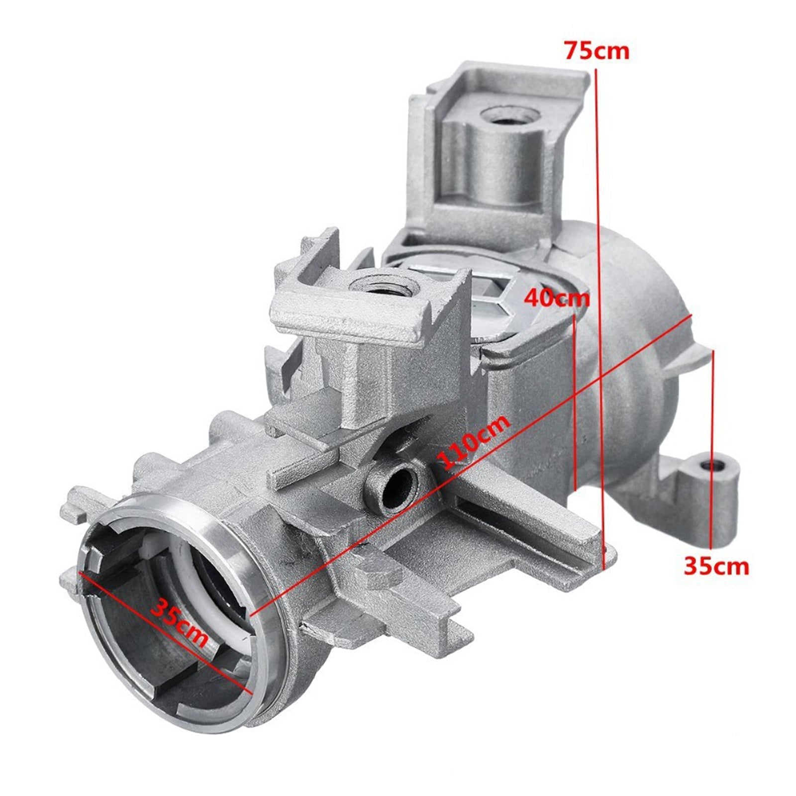 Interrupteur d'allumage Audi VW Golf SEAT 1K0905851B avec clé de cylindre de serrure