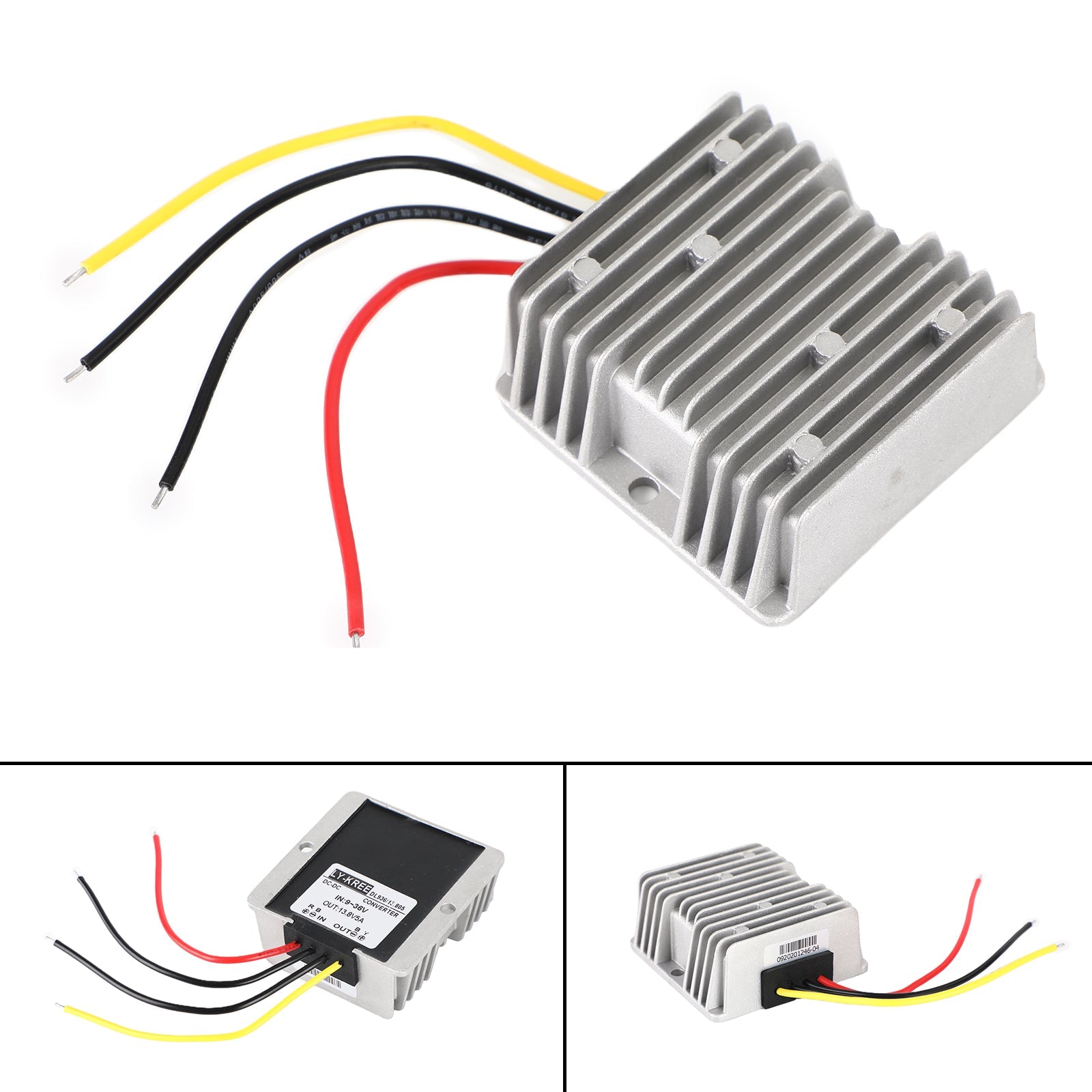 9V/36V à 13.8V 5A abaisseur DC/DC 70W régulateur de convertisseur de puissance étanche