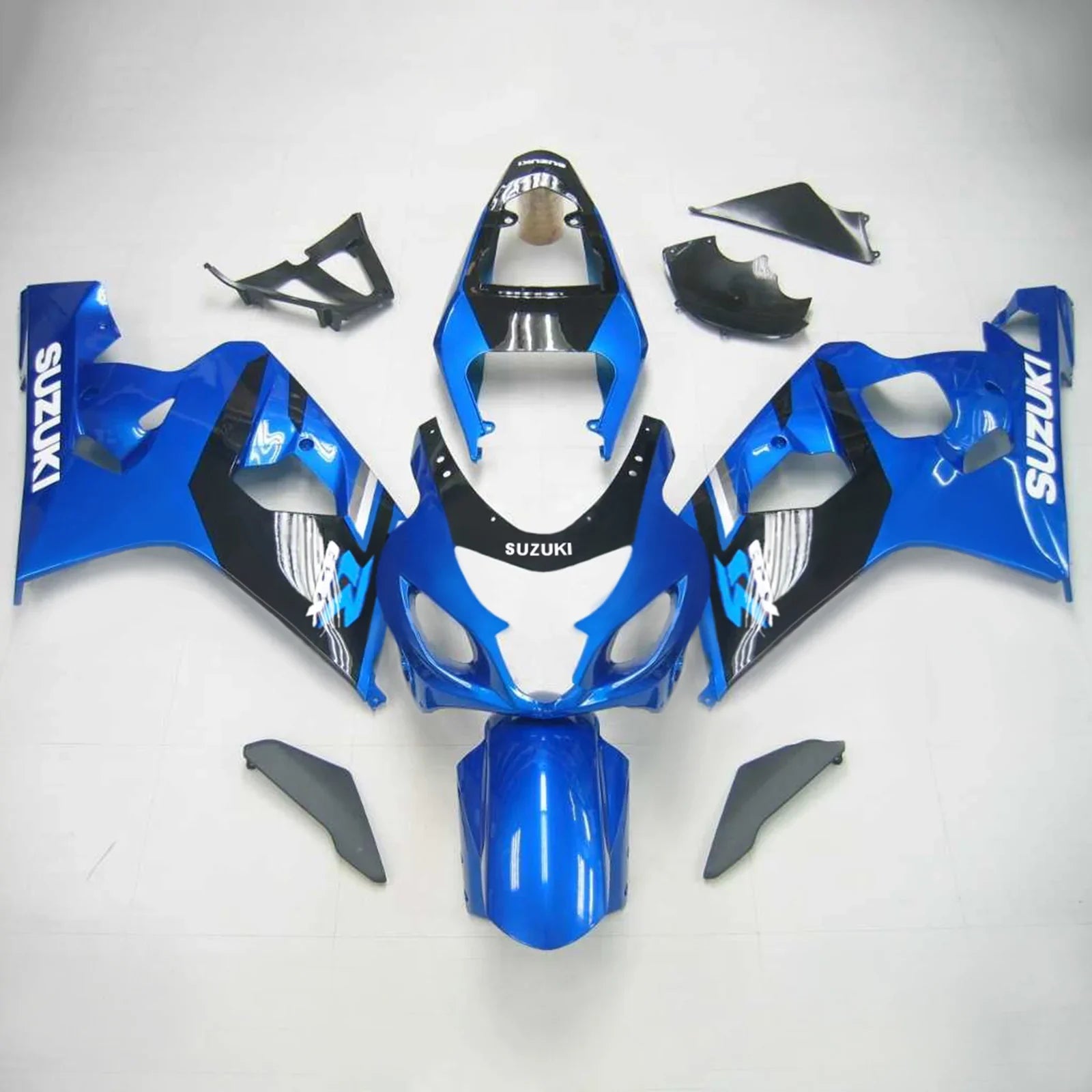 Amotopart Suzuki GSXR 600/750 2004-2005 Kit Carenatura Plastica ABS per Carrozzeria